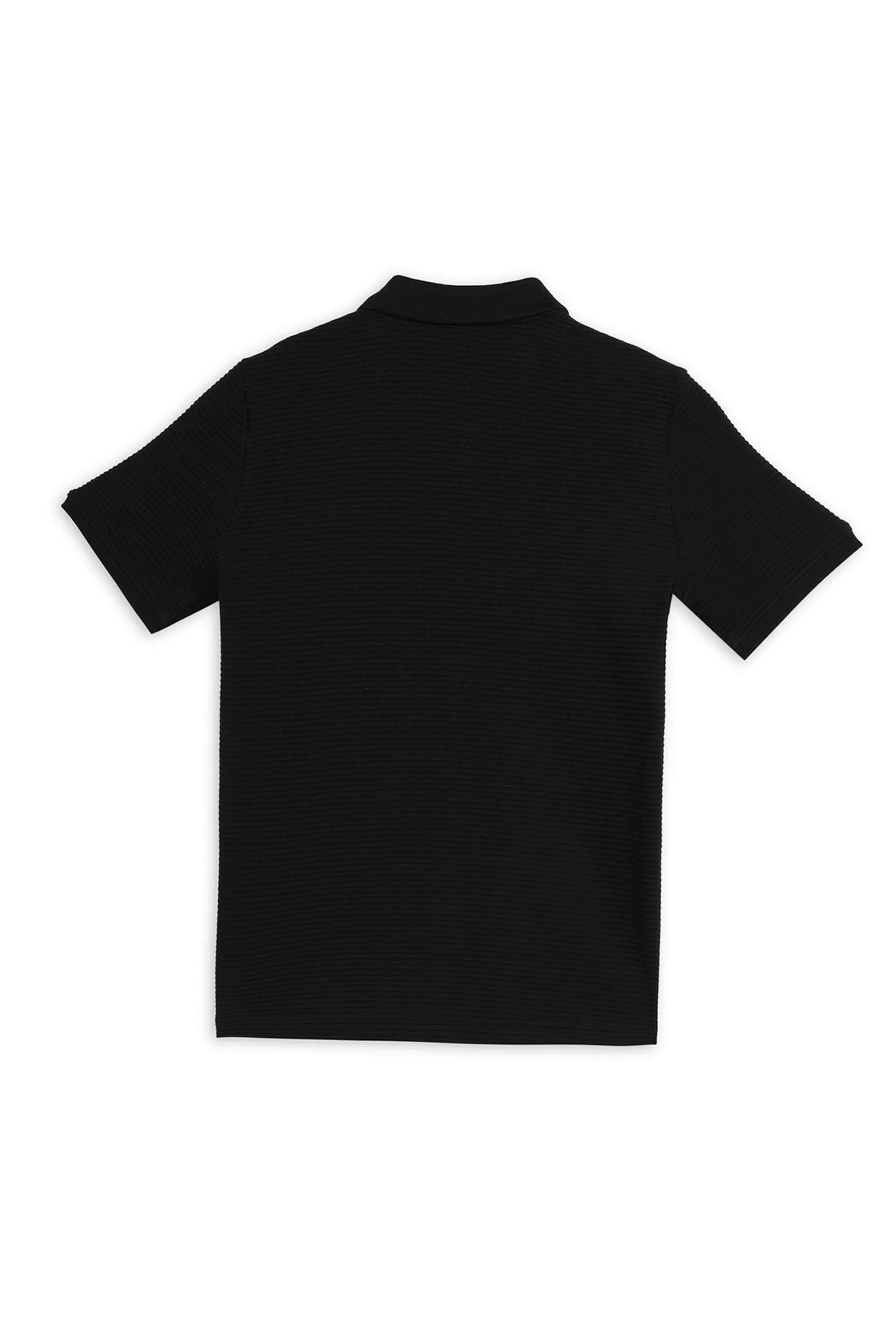 Solid-Cotton-Collared-Boy-s-T-Shirt