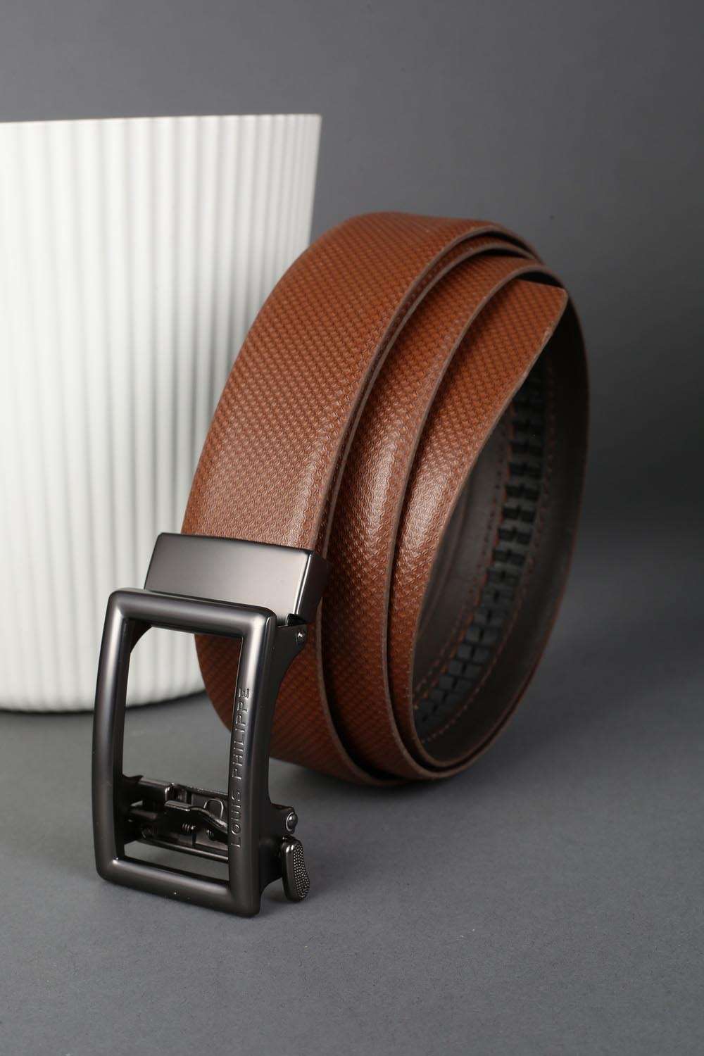 Leather-Regular-Fit-Solid-Casual-Wear-Men-Belts