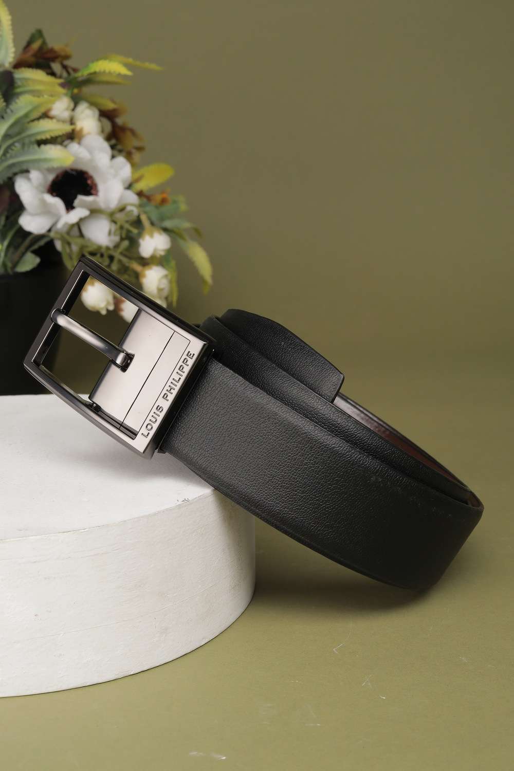 Single-Side-Hook-&-Loop-Men-s-Leather-Casual-Wear-Belt