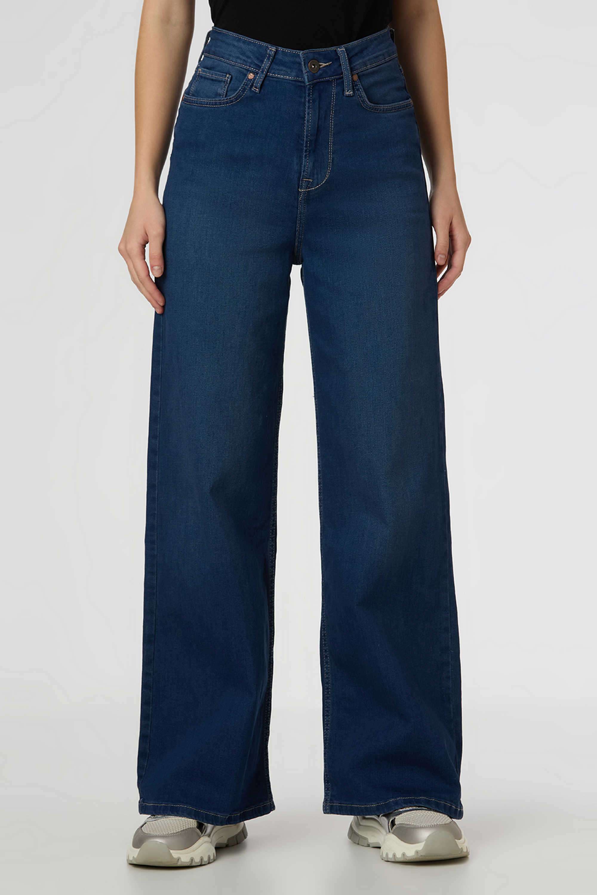 High-Rise-Blended-Fabric-Relaxed-Fit-Women-s-Jeans