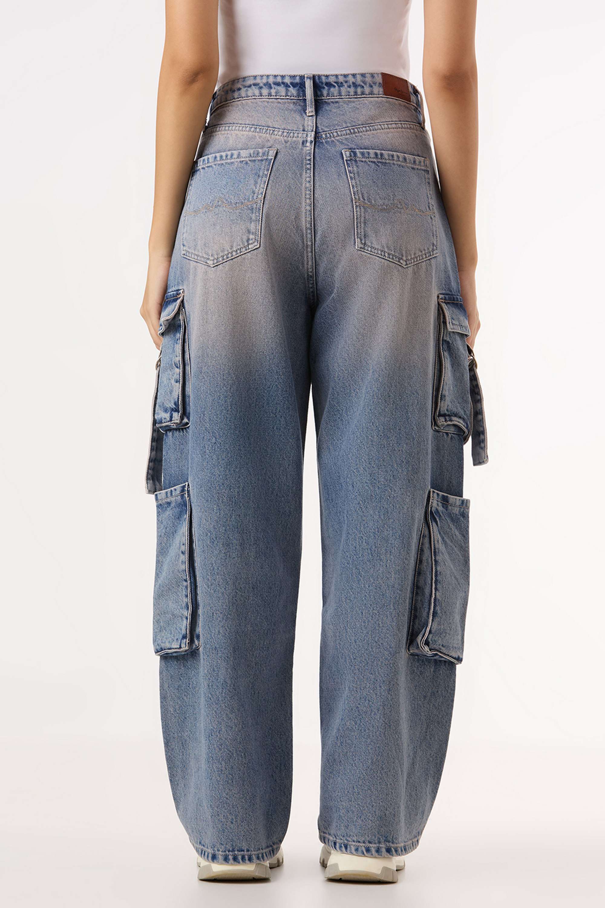 Solid-Straight-Fit-Cotton-Women-s-Casual-Wear-Trousers