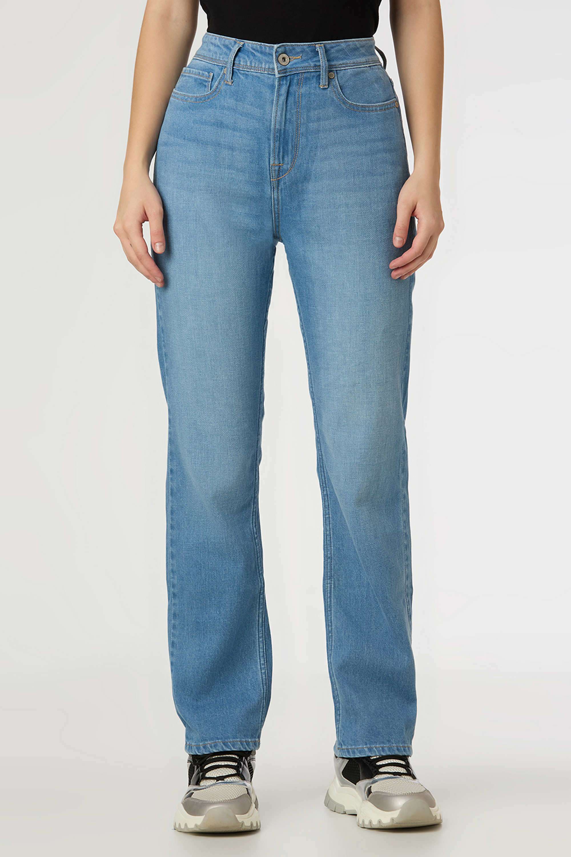 High-Rise-Cotton-Straight-Fit-Women-s-Jeans