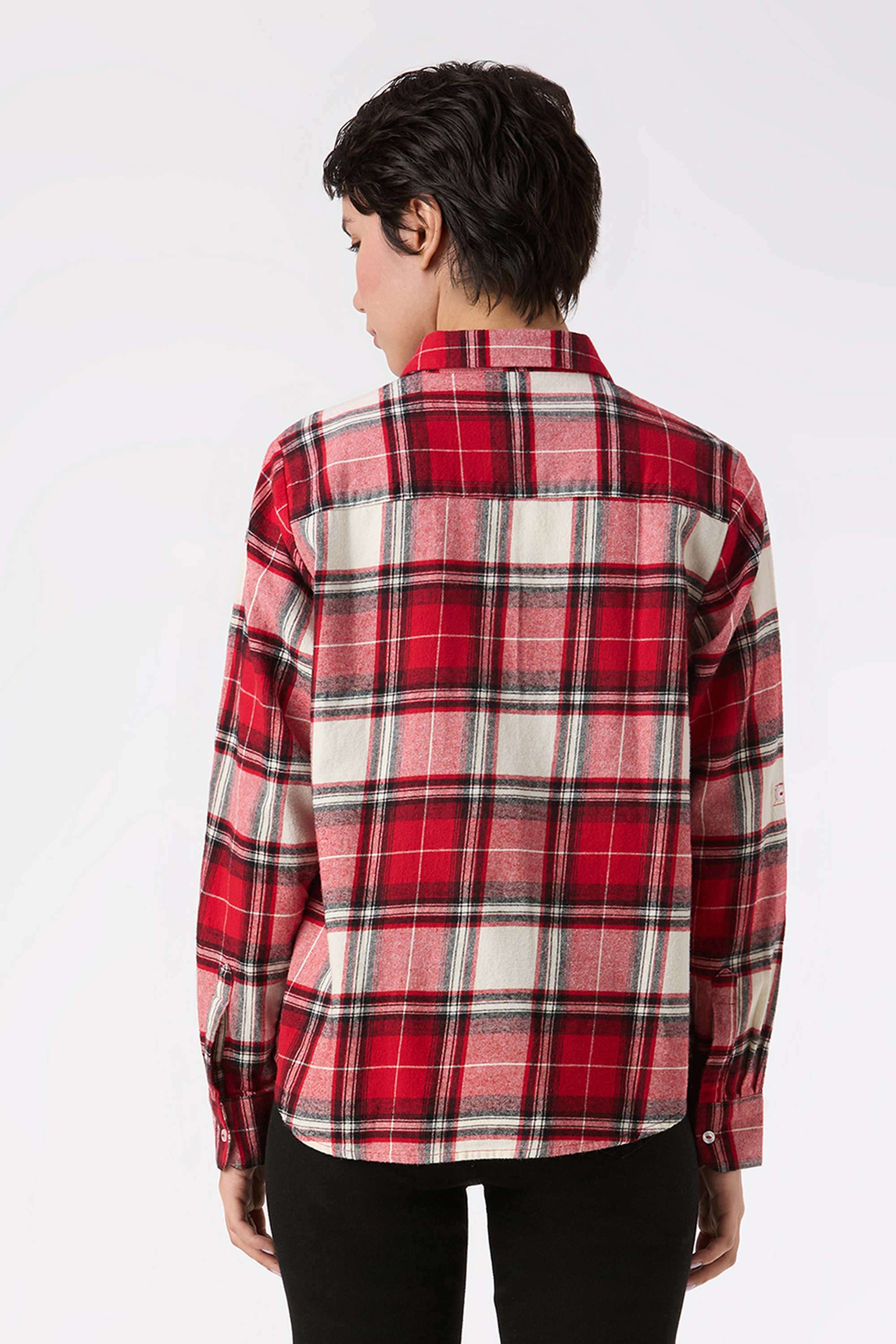 Checks-Cotton-Women-s-Casual-Wear-Shirt