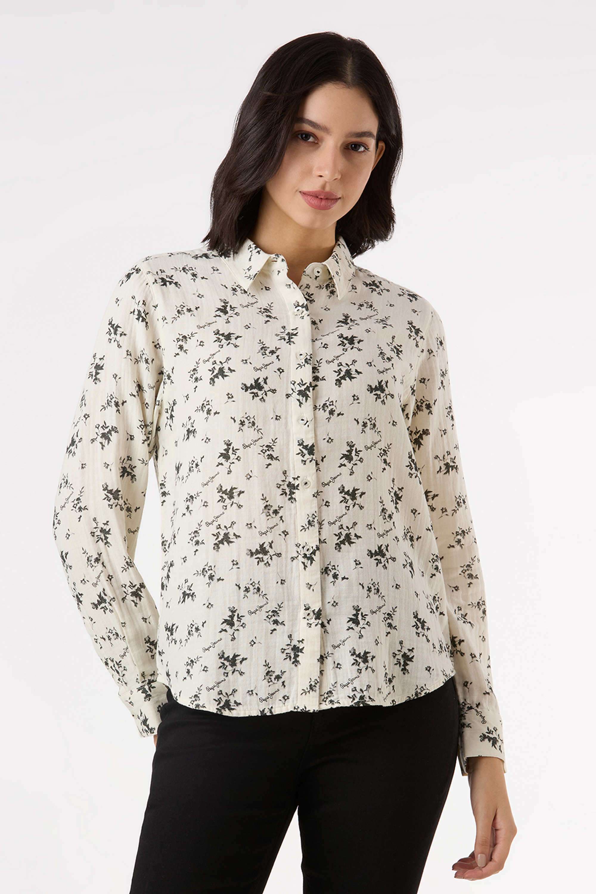 Floral-Cotton-Women-s-Casual-Wear-Shirt