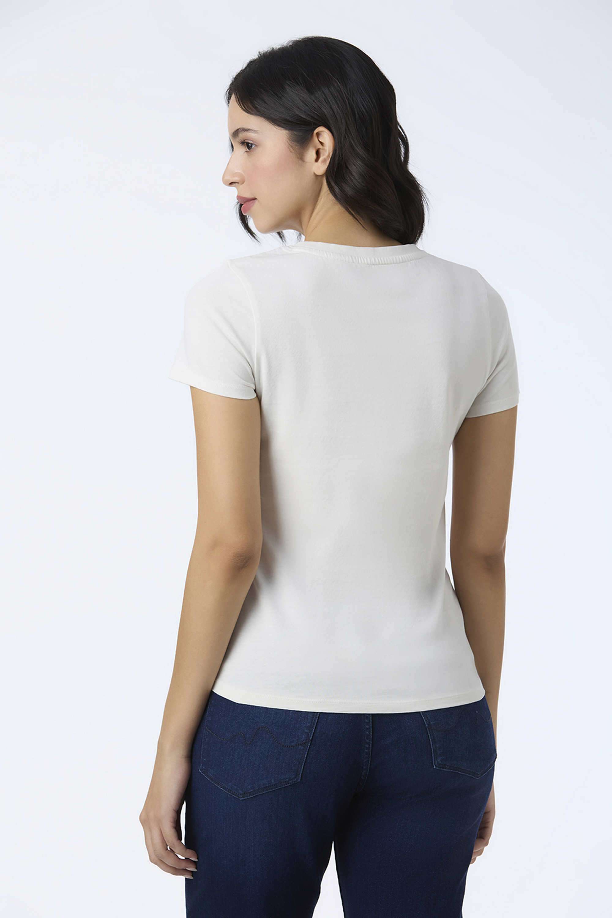 Embroidered-Cotton-Round-Neck-Women-s-T-Shirt