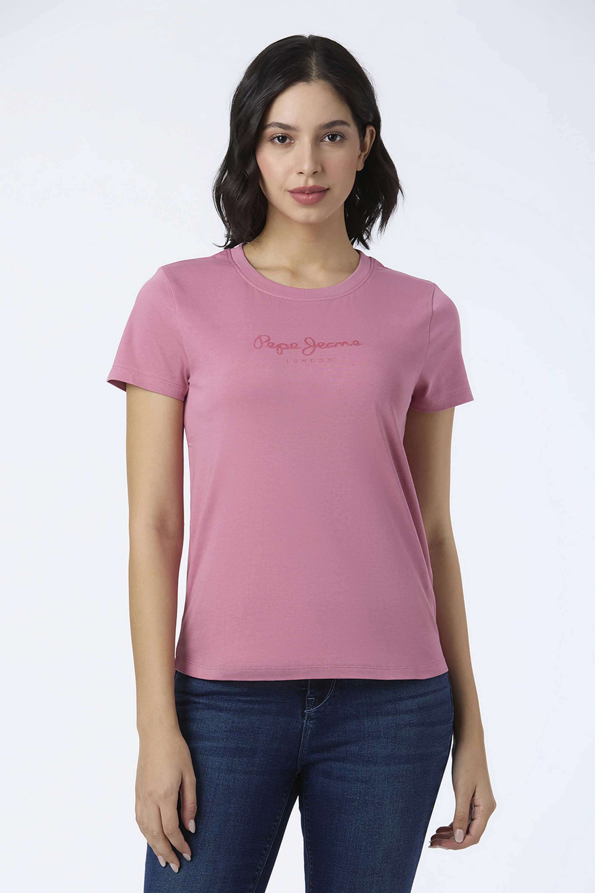 Graphic-Print-Cotton-Round-Neck-Women-s-T-Shirt