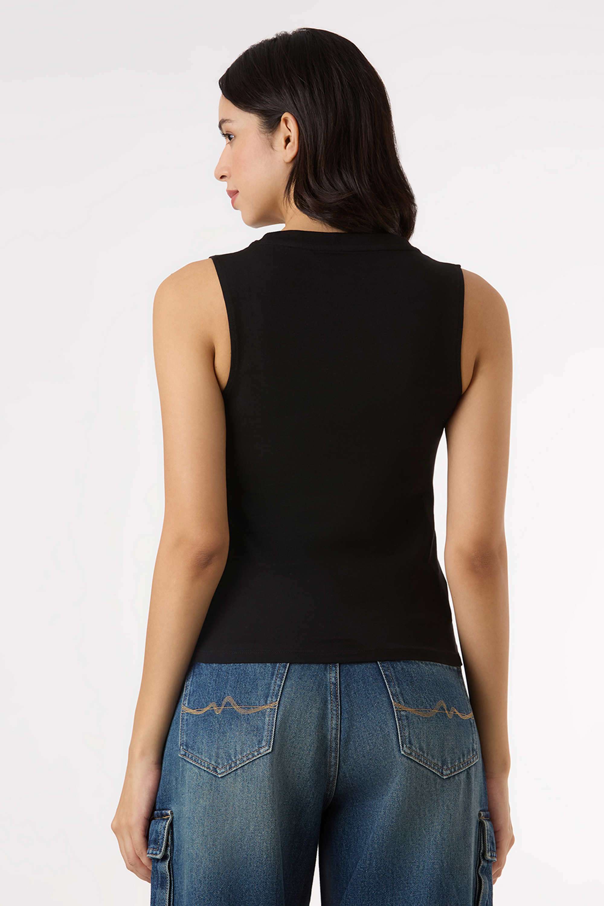 Graphic-Print-Cotton-Blend-Round-Neck-Women-s-T-Shirt