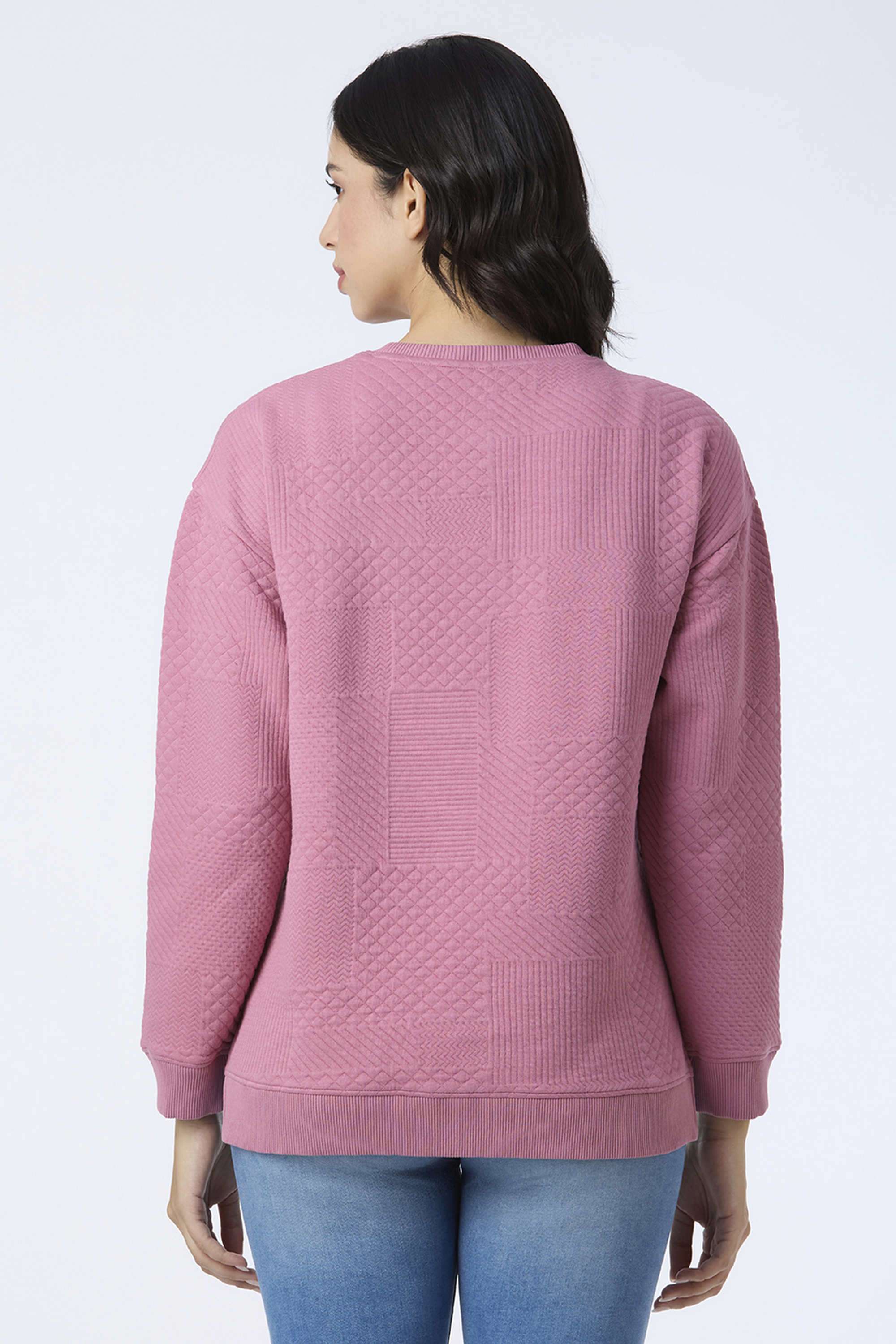 Printed-Cotton-Blend-Round-Neck-Women-s-Sweatshirt