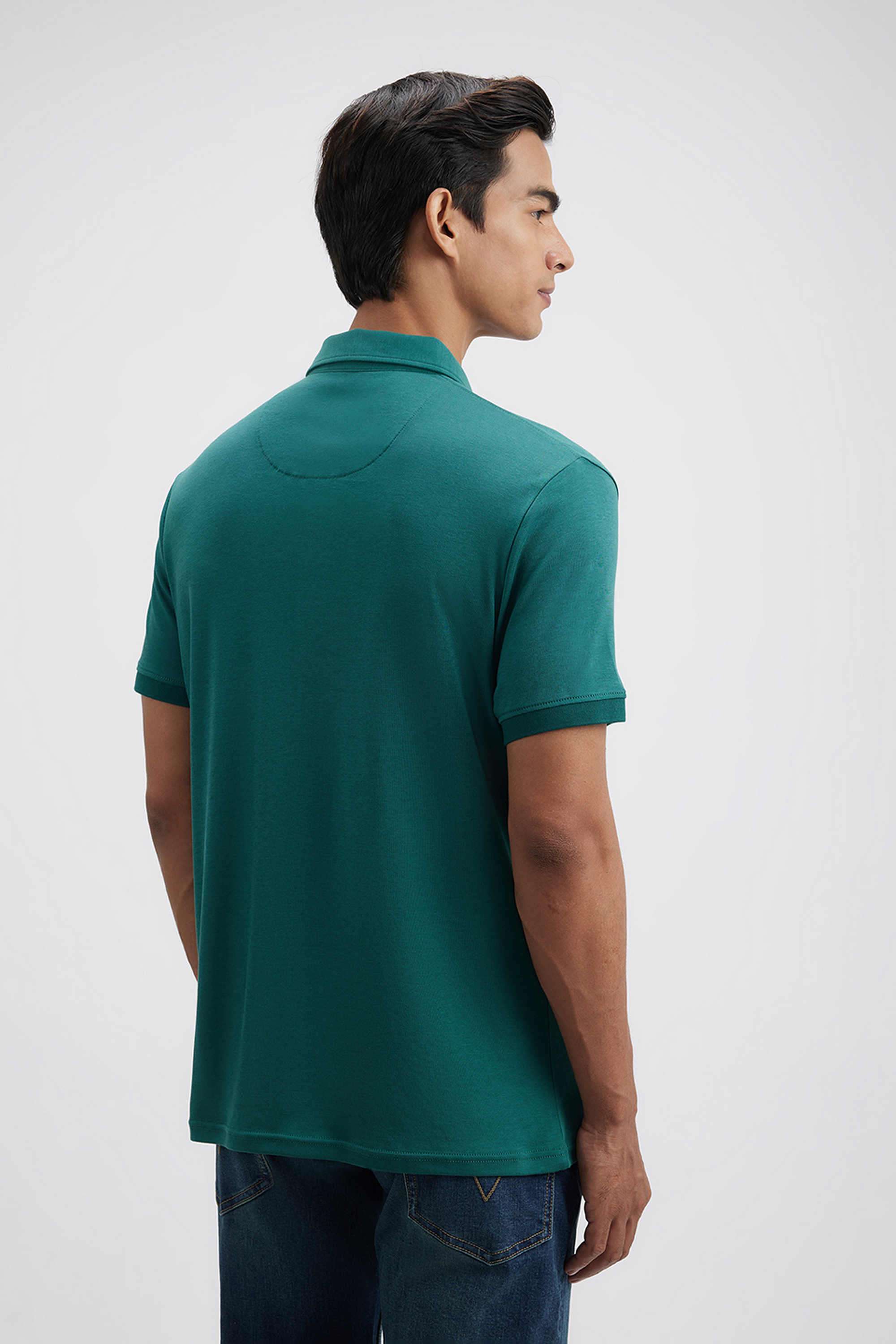 Solid-Cotton-Regular-Fit-Men-Polo-T-Shirt