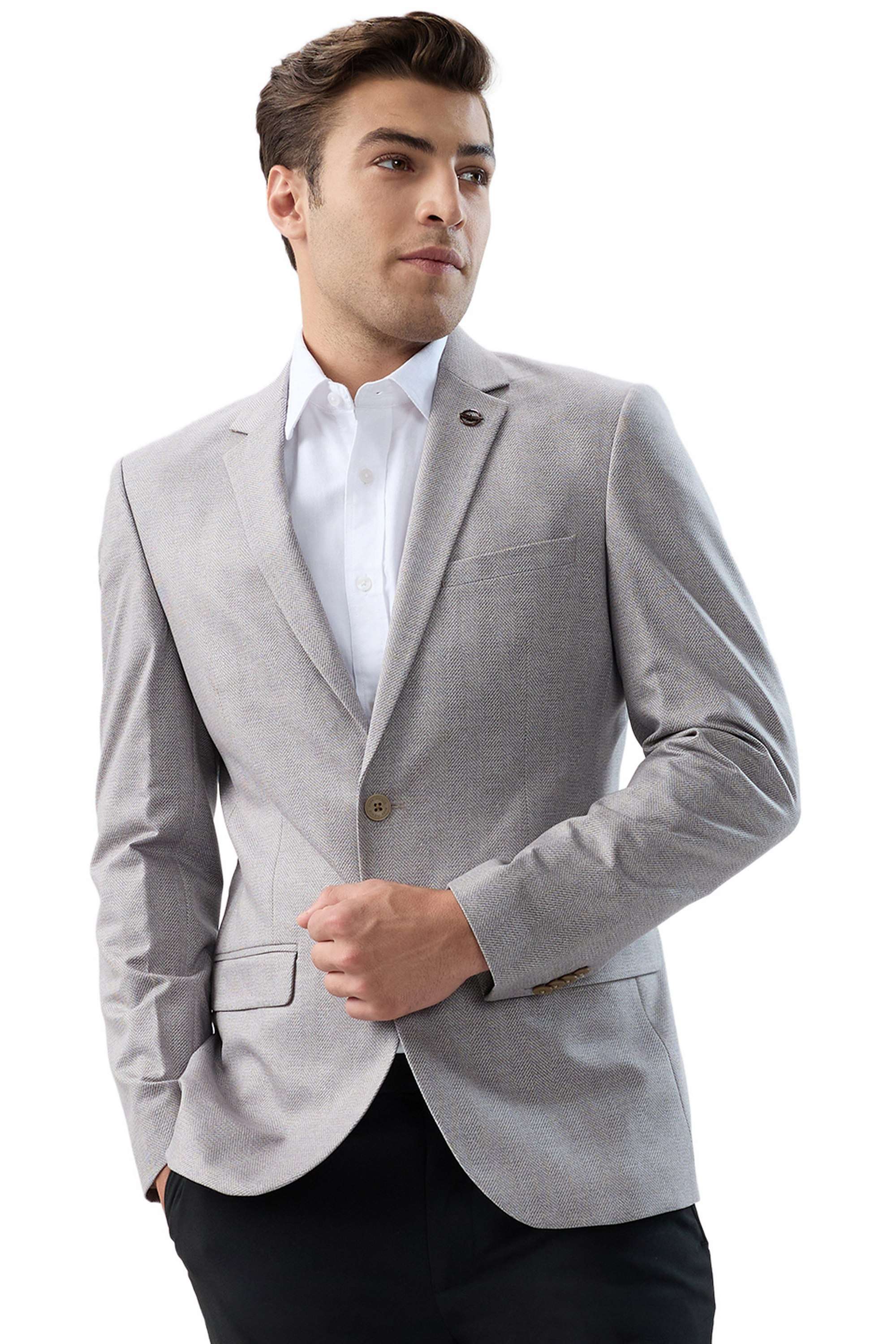 Solid-Rayon-Blend-Super-Slim-Fit-Men-s-Jacket