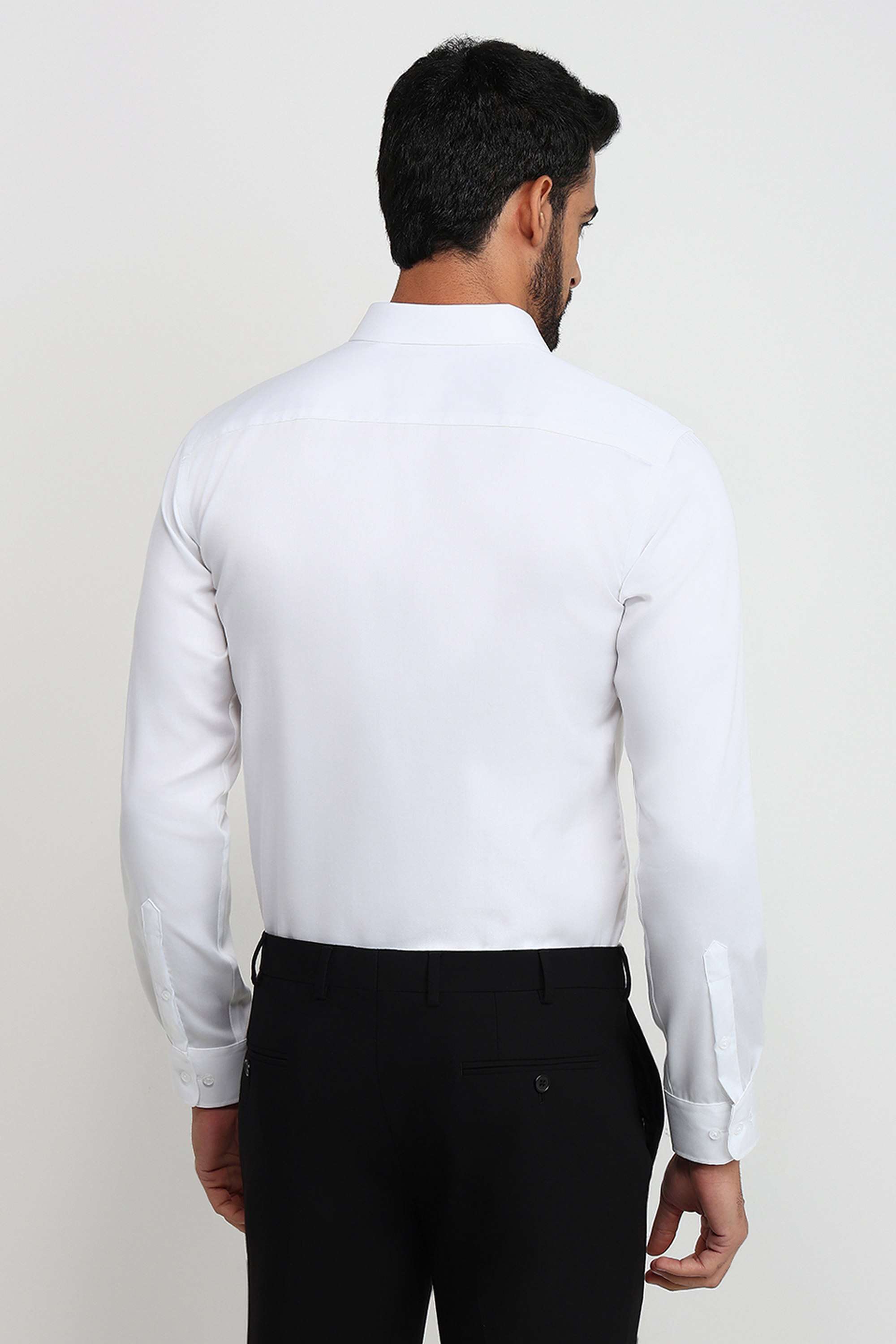 Solid-Cotton-Slim-Fit-Men-s-Formal-Wear-Shirt