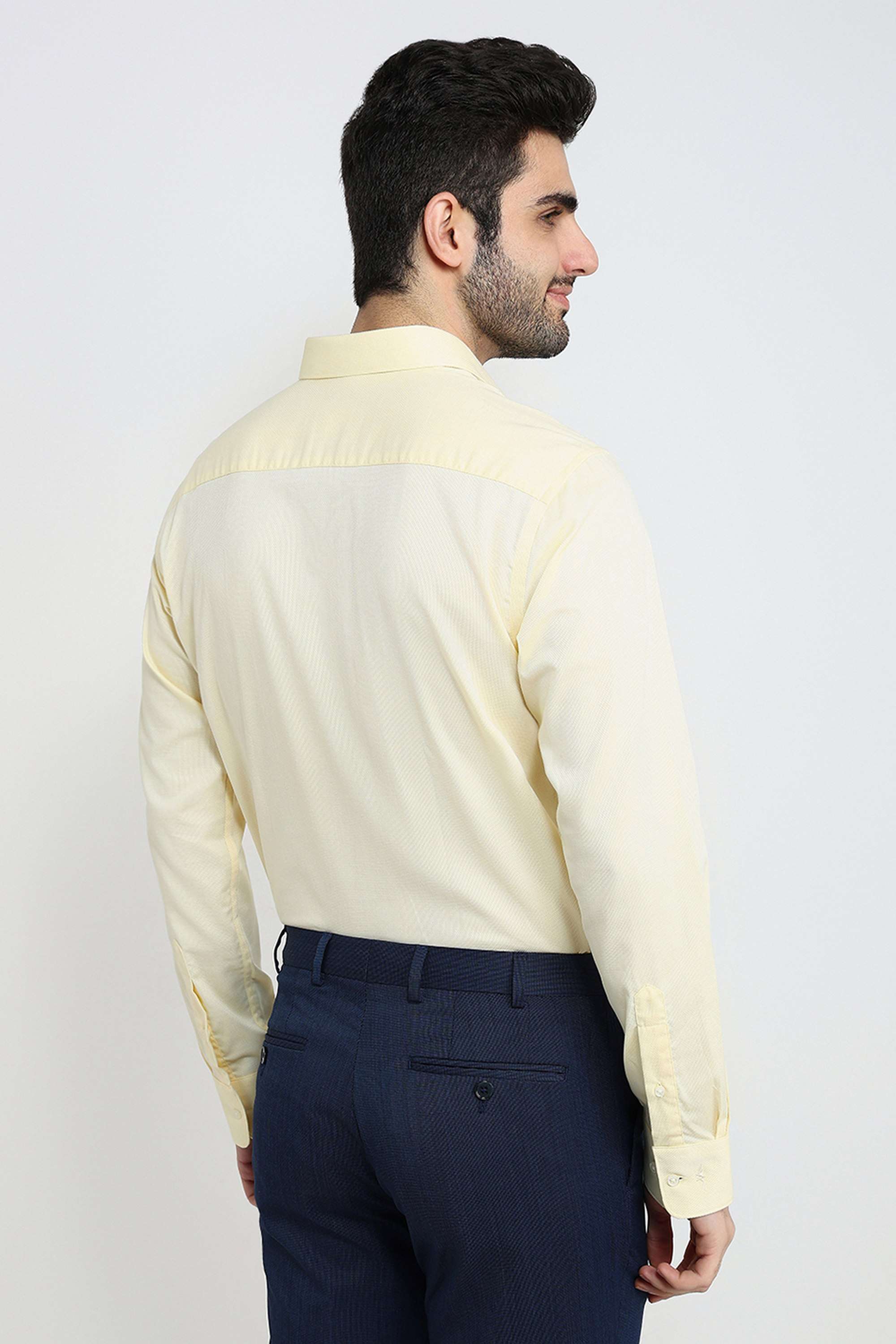 Structured-Cotton-Slim-Fit-Men-s-Formal-Wear-Shirt