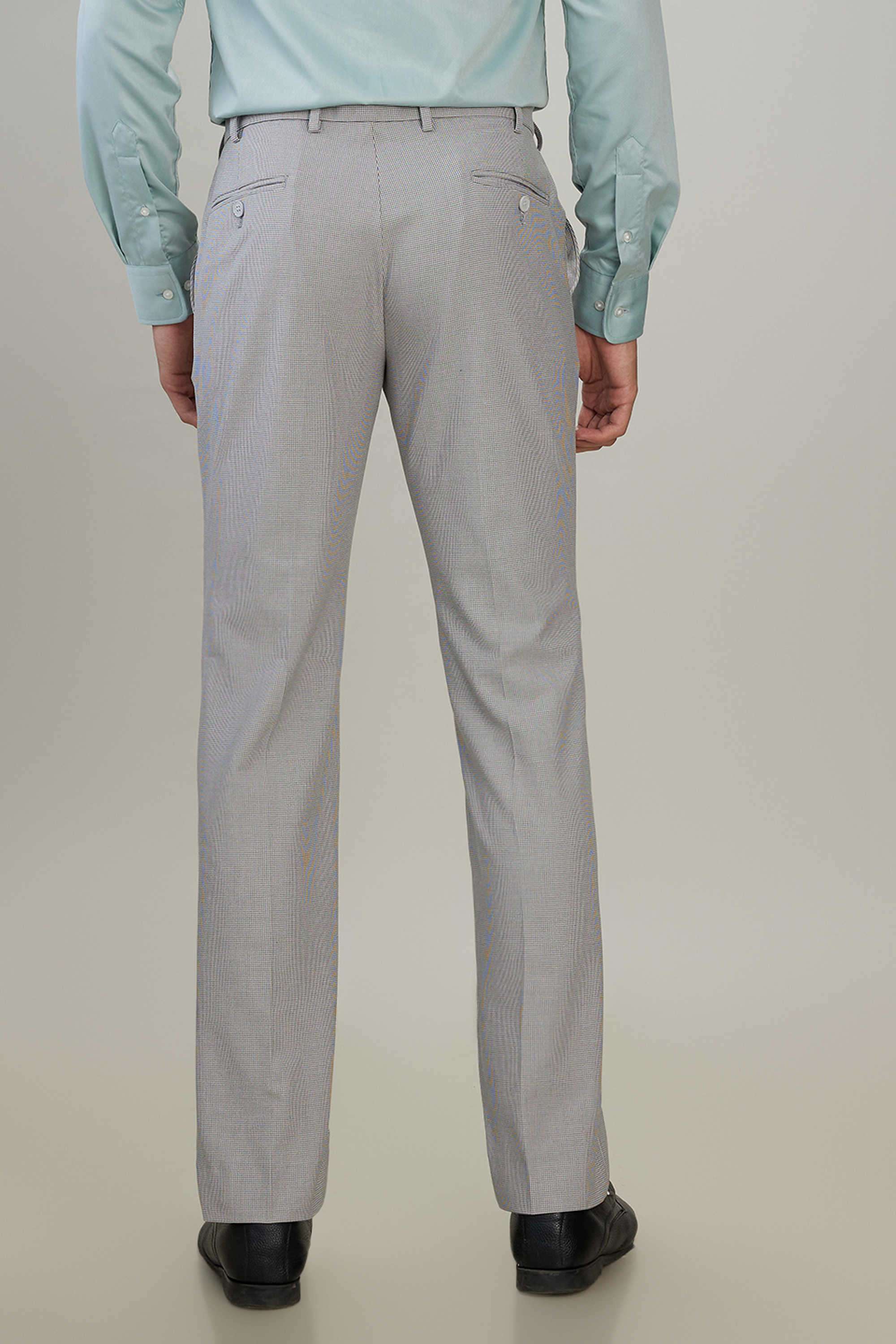 Solid-Polyester-Blend-Slim-Fit-Men-s-Formal-Trousers