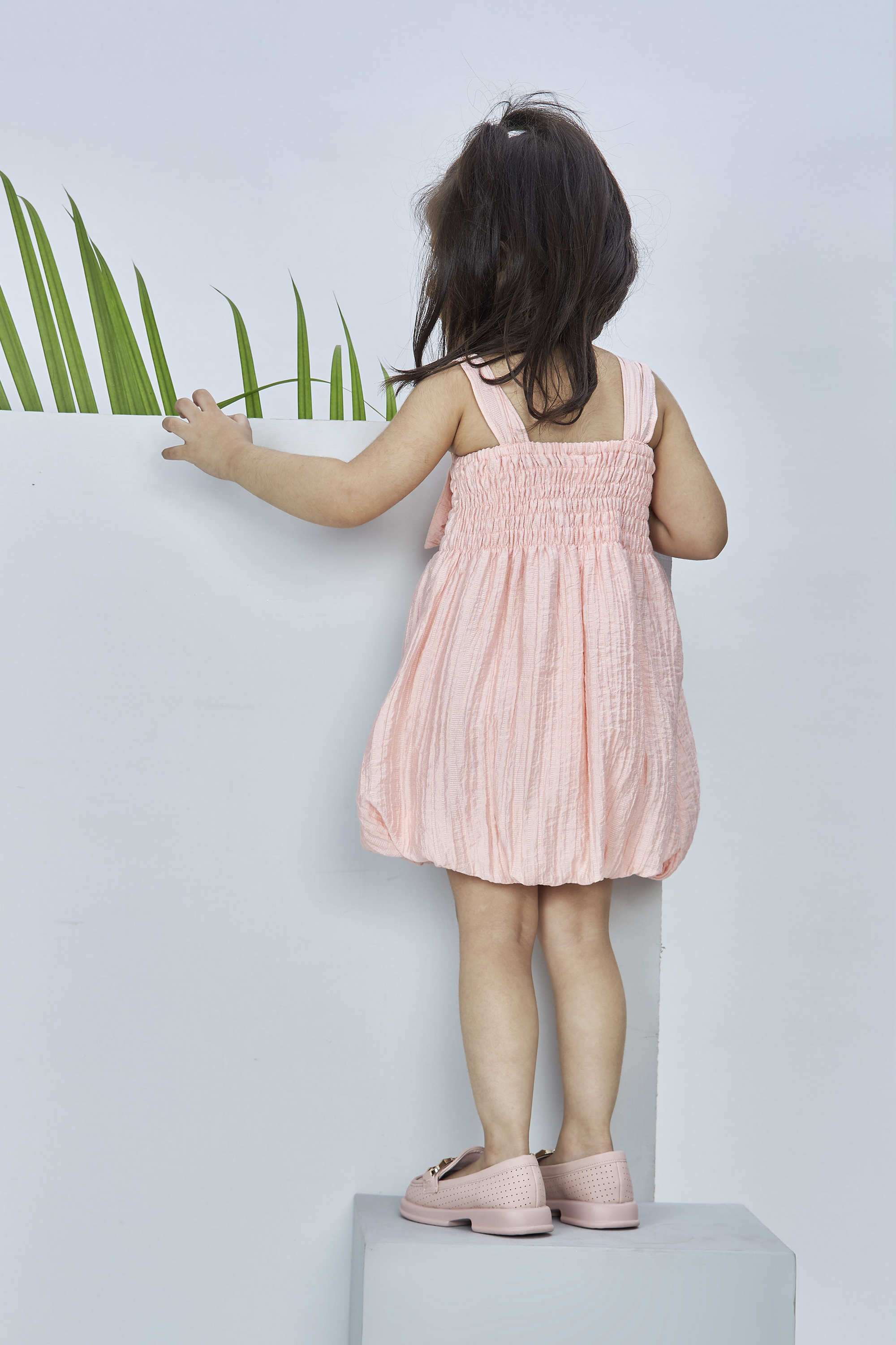 Textured-Polyester-Collared-Girls-Party-Wear-Dress