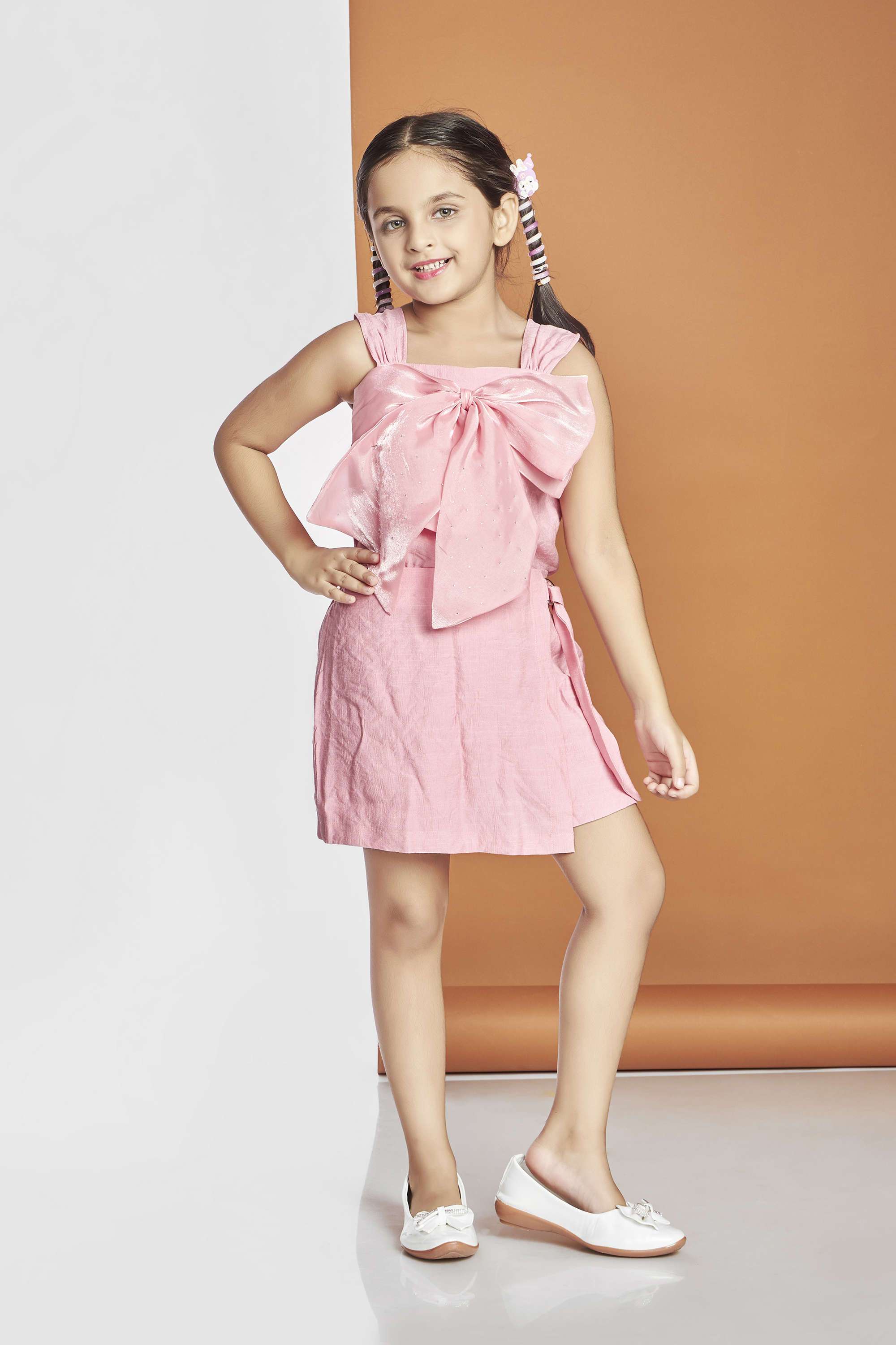 Girls-Mid-Thigh-Casual-Wear-Skort-Set