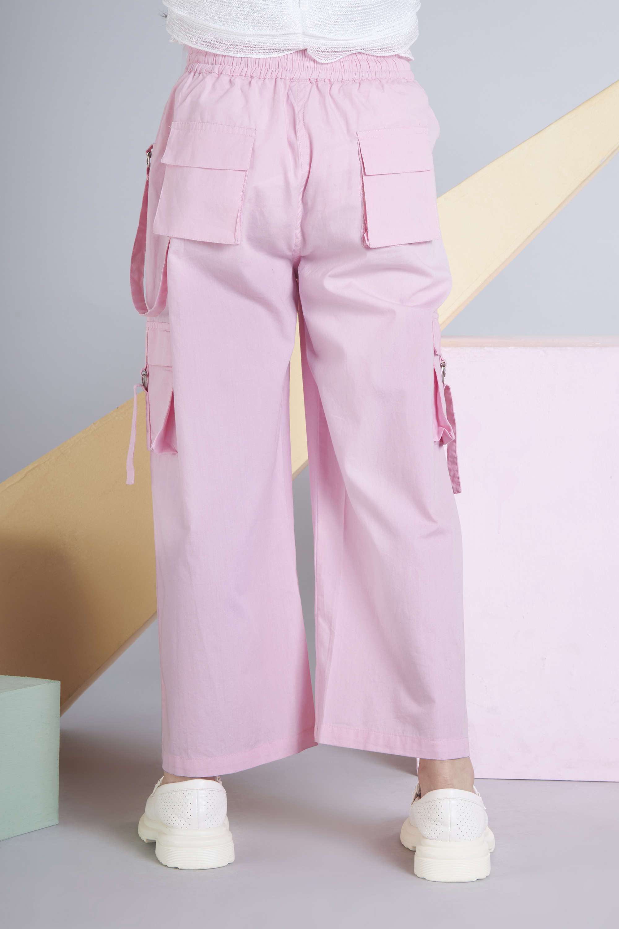 Girls-Full-Length-Casual-Wear-Cargo-Pant