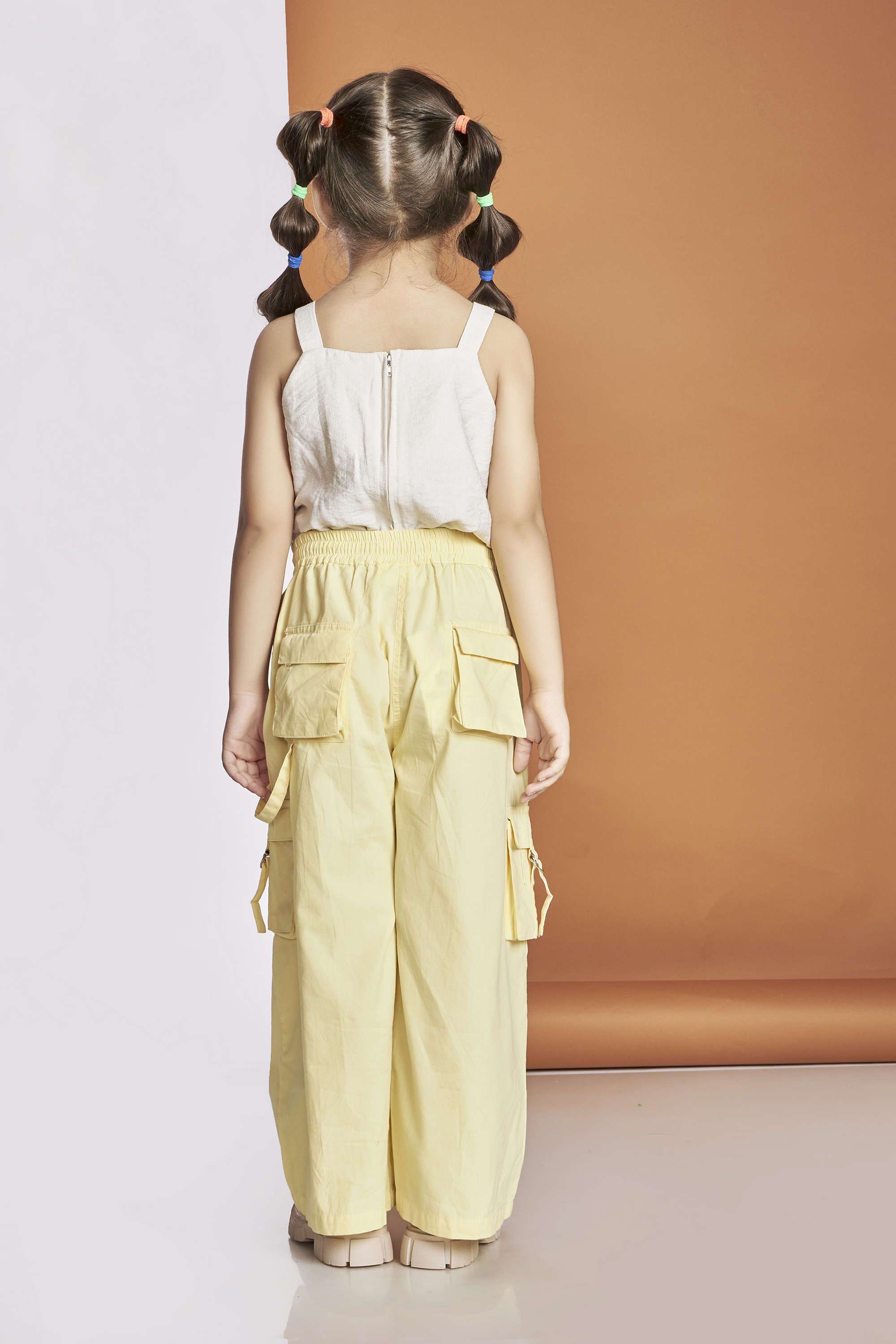 Girls-Full-Length-Casual-Wear-Cargo-Pant