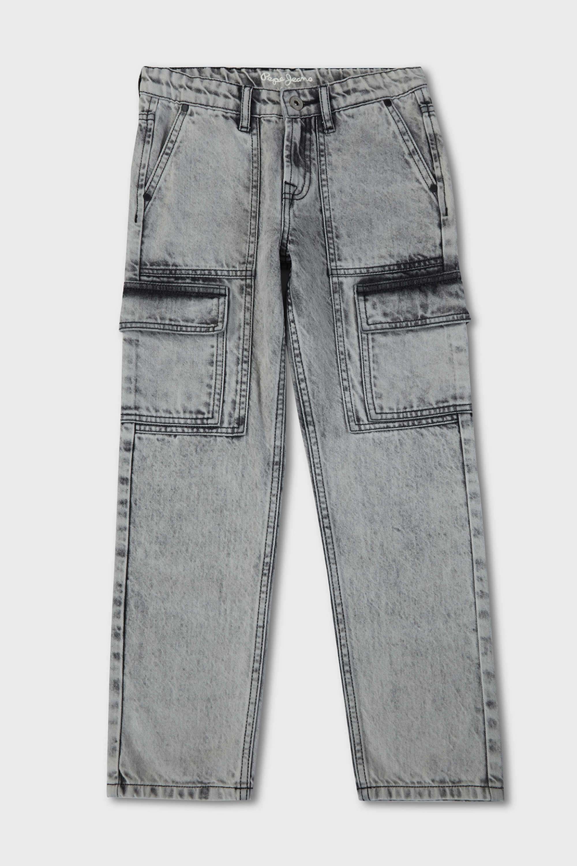 Solid-Cotton-Straight-Fit-Boy-s-Jeans