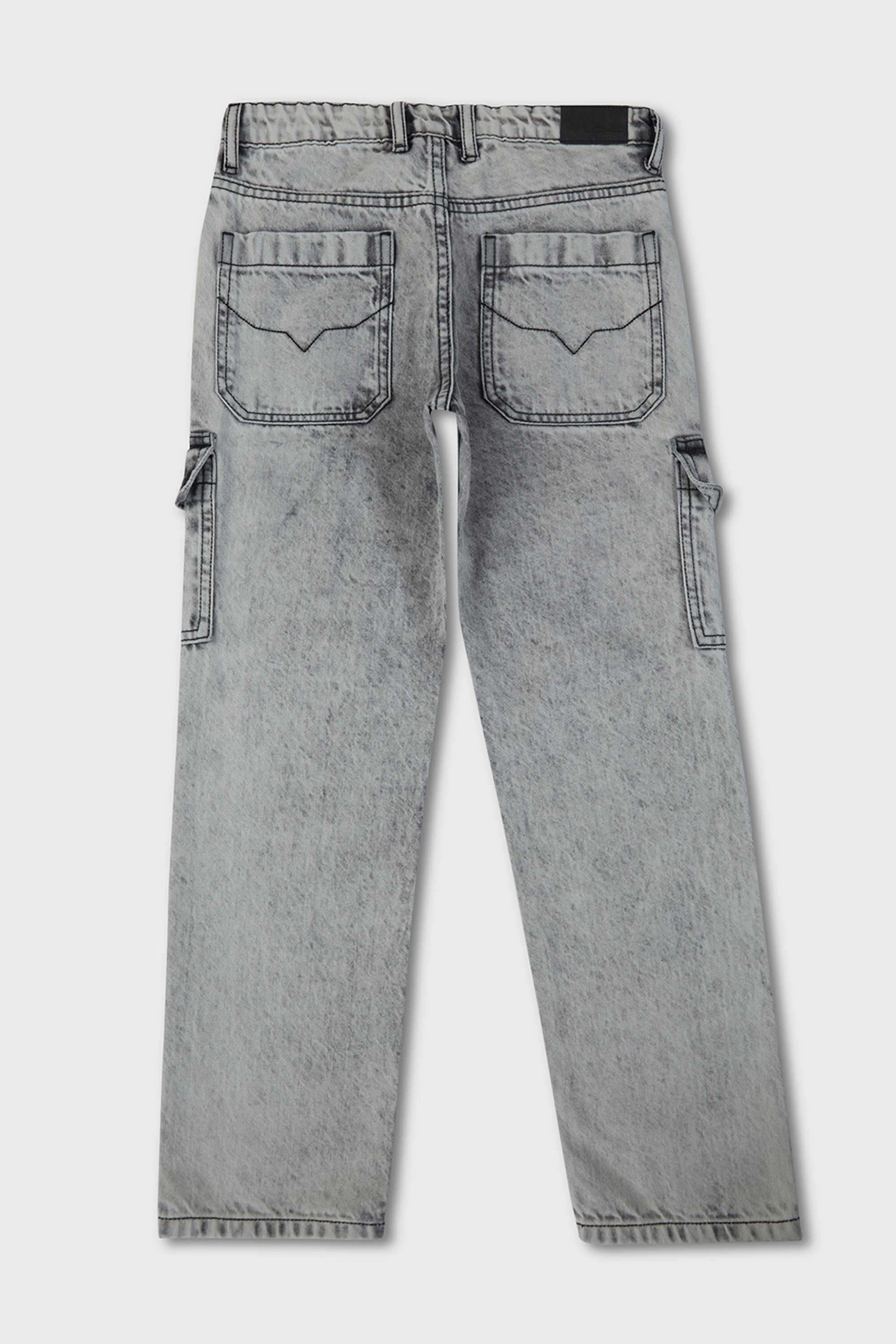 Solid-Cotton-Straight-Fit-Boy-s-Jeans