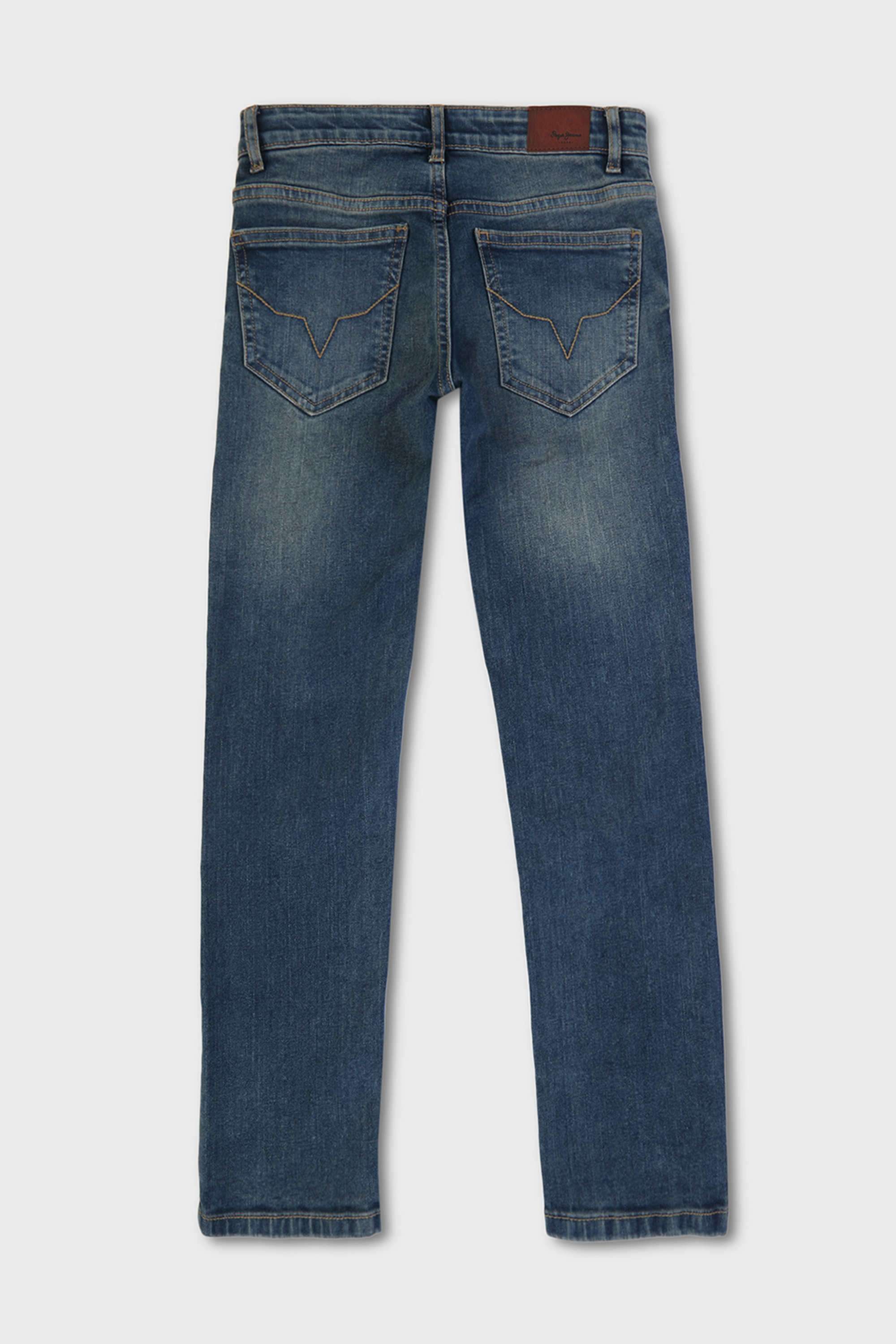 Solid-Cotton-Blend-Slim-Fit-Boy-s-Jeans