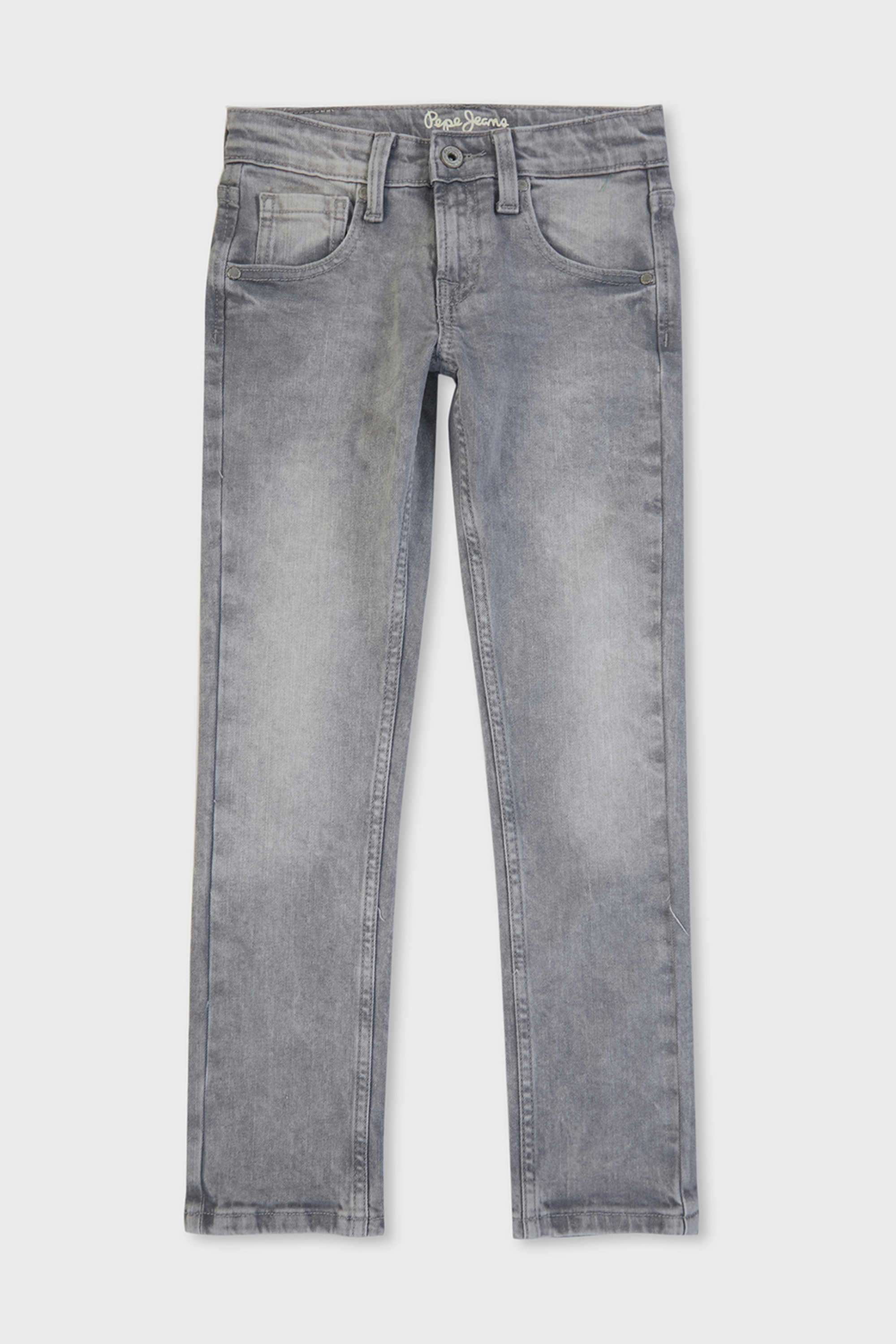Solid-Cotton-Blend-Slim-Fit-Boy-s-Jeans