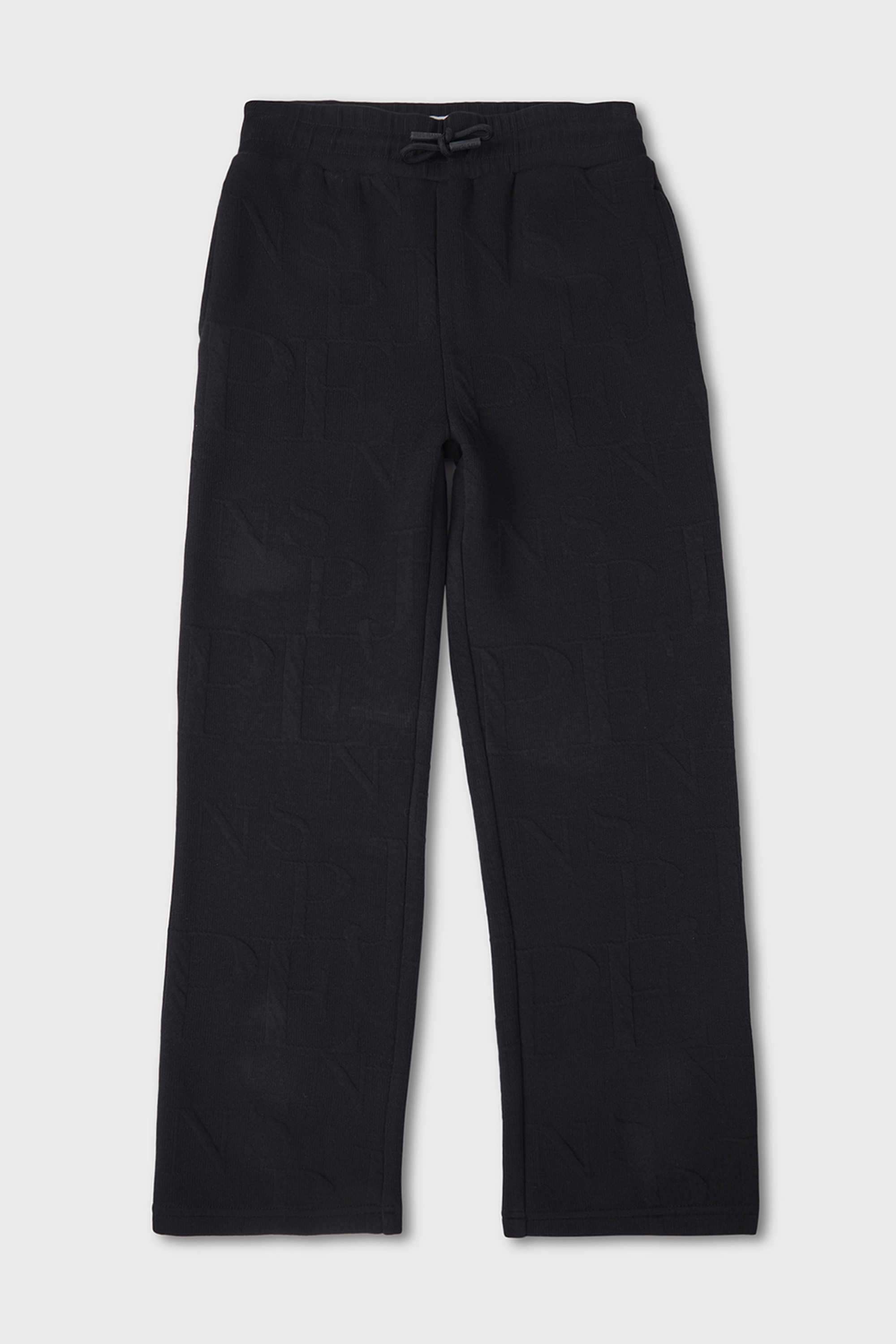 Solid-Cotton-Blend-Regular-Fit-Boy-s-Joggers