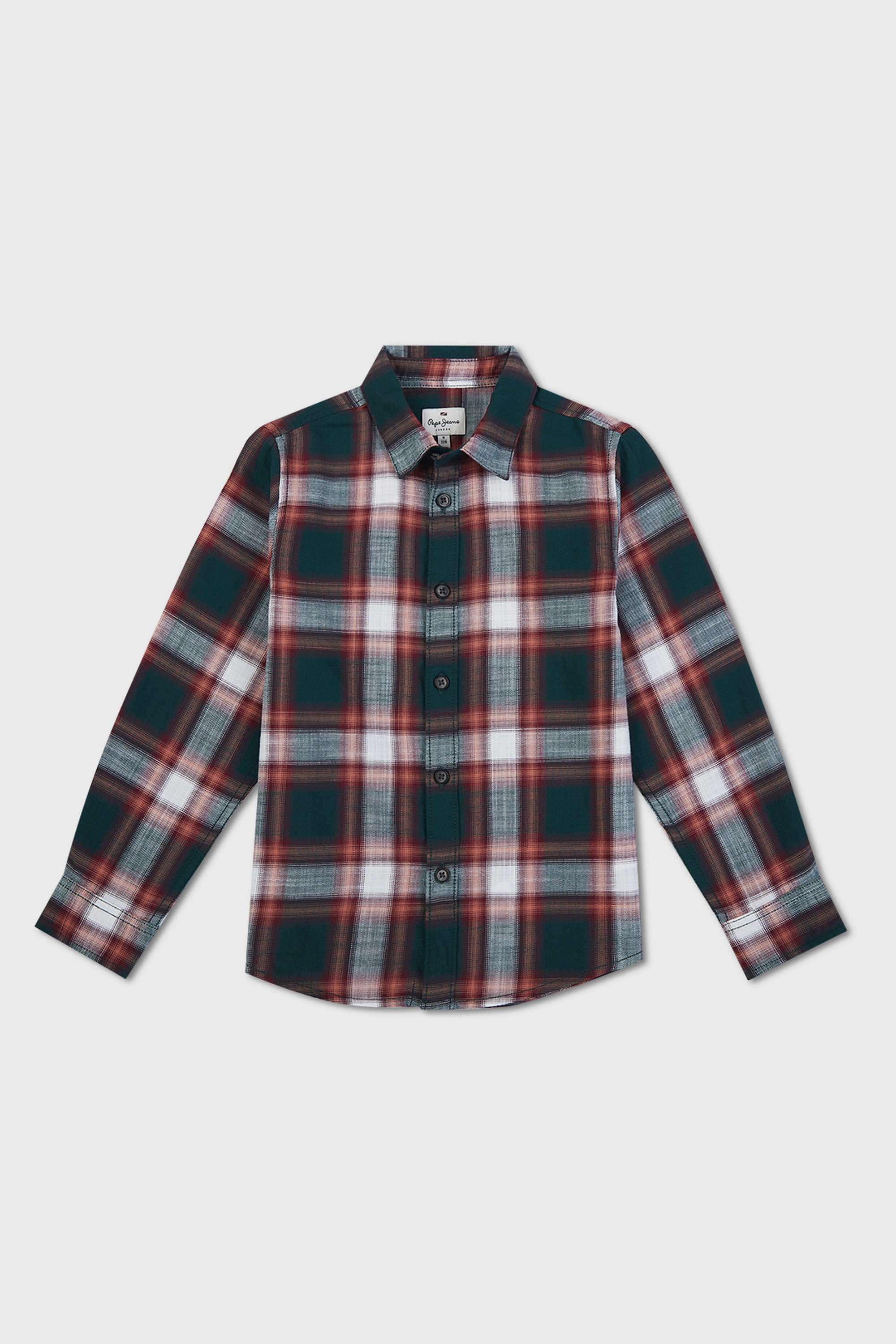 Checks-Cotton-Collared-Boy-s-Shirt
