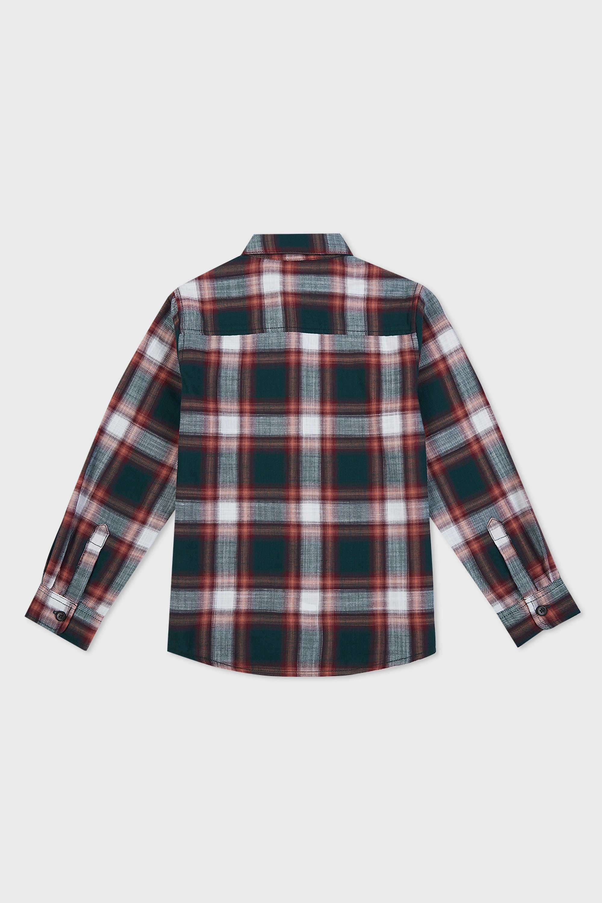 Checks-Cotton-Collared-Boy-s-Shirt