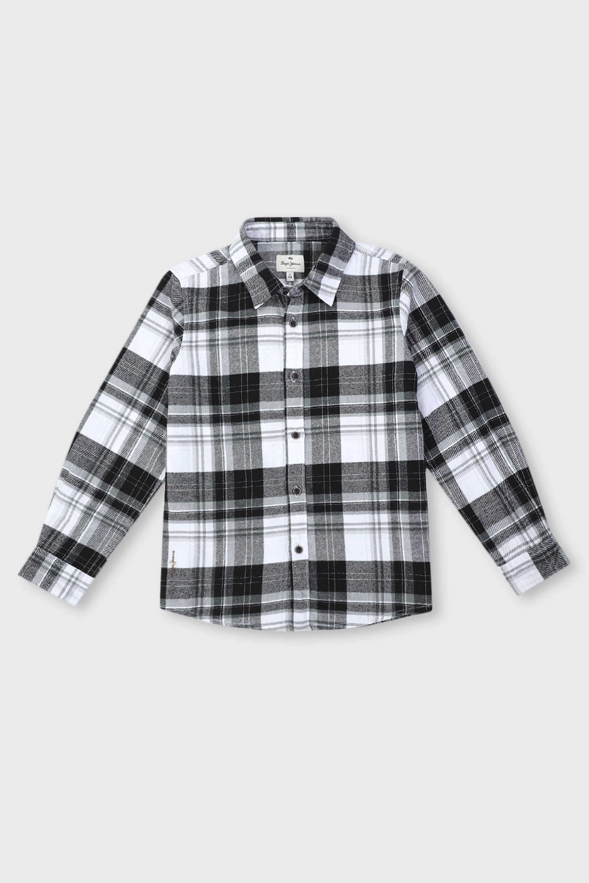 Checks-Cotton-Collared-Boy-s-Shirt