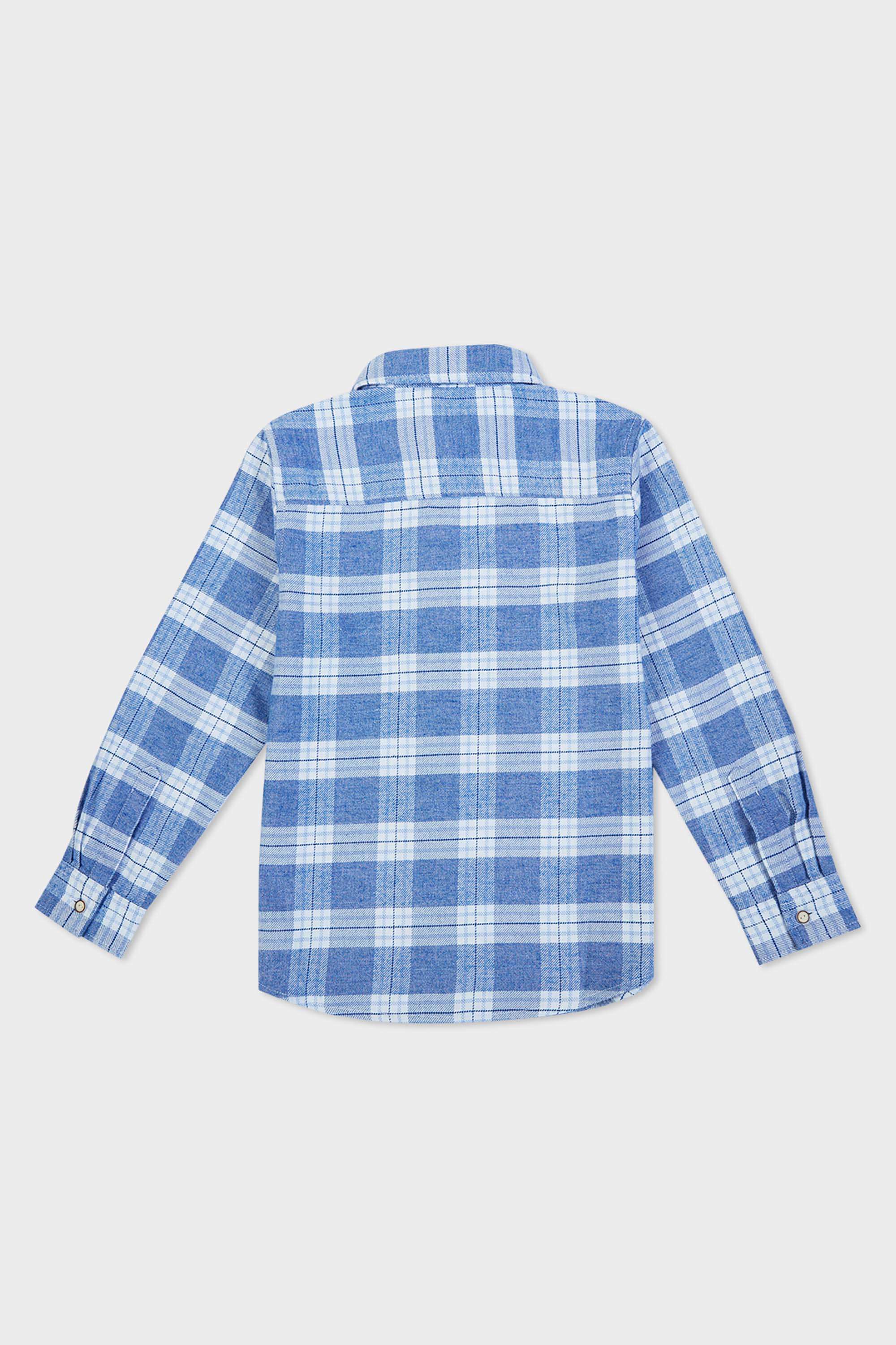 Checks-Cotton-Collared-Boys-Shirt