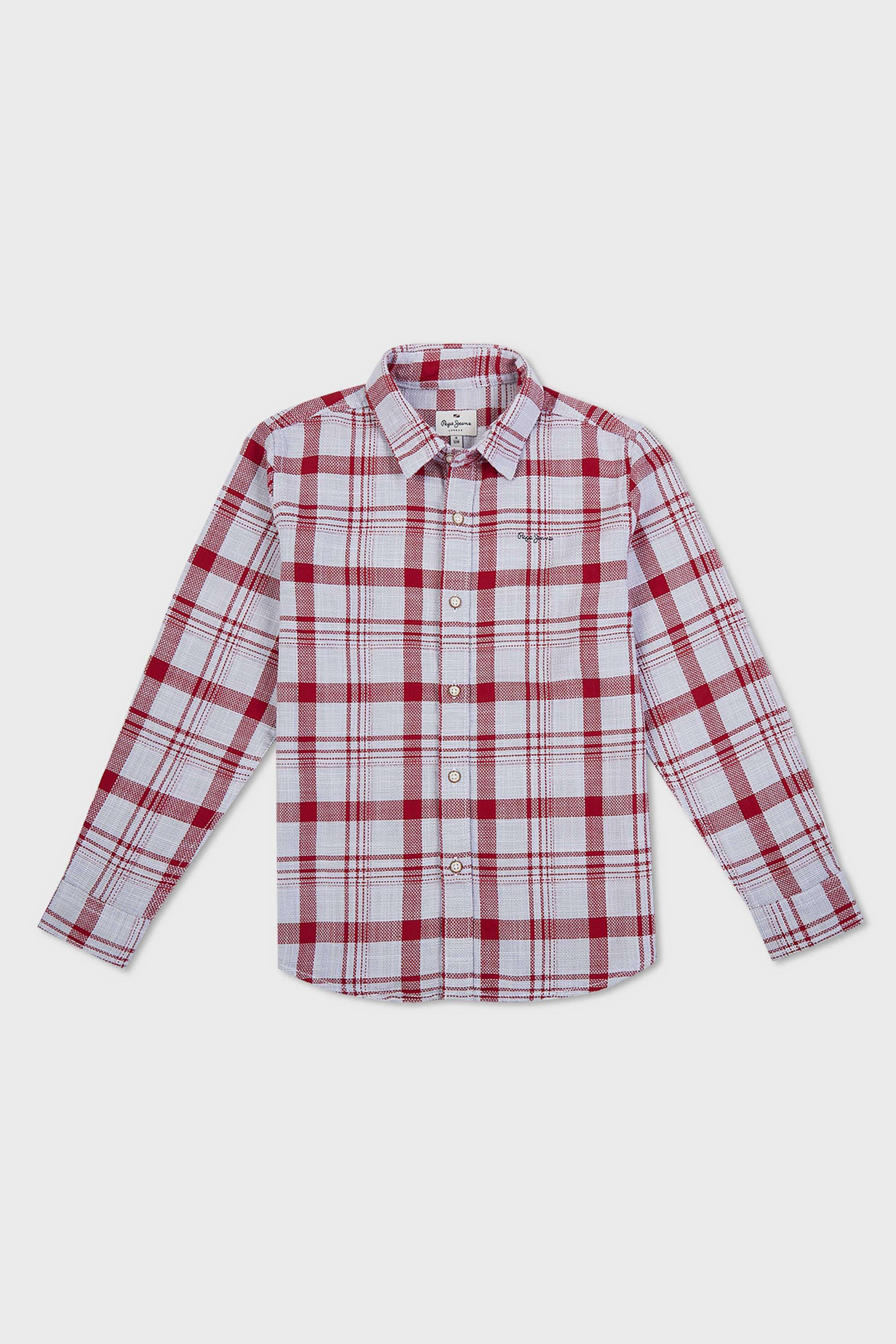 Checks-Cotton-Collared-Boy-s-Shirt