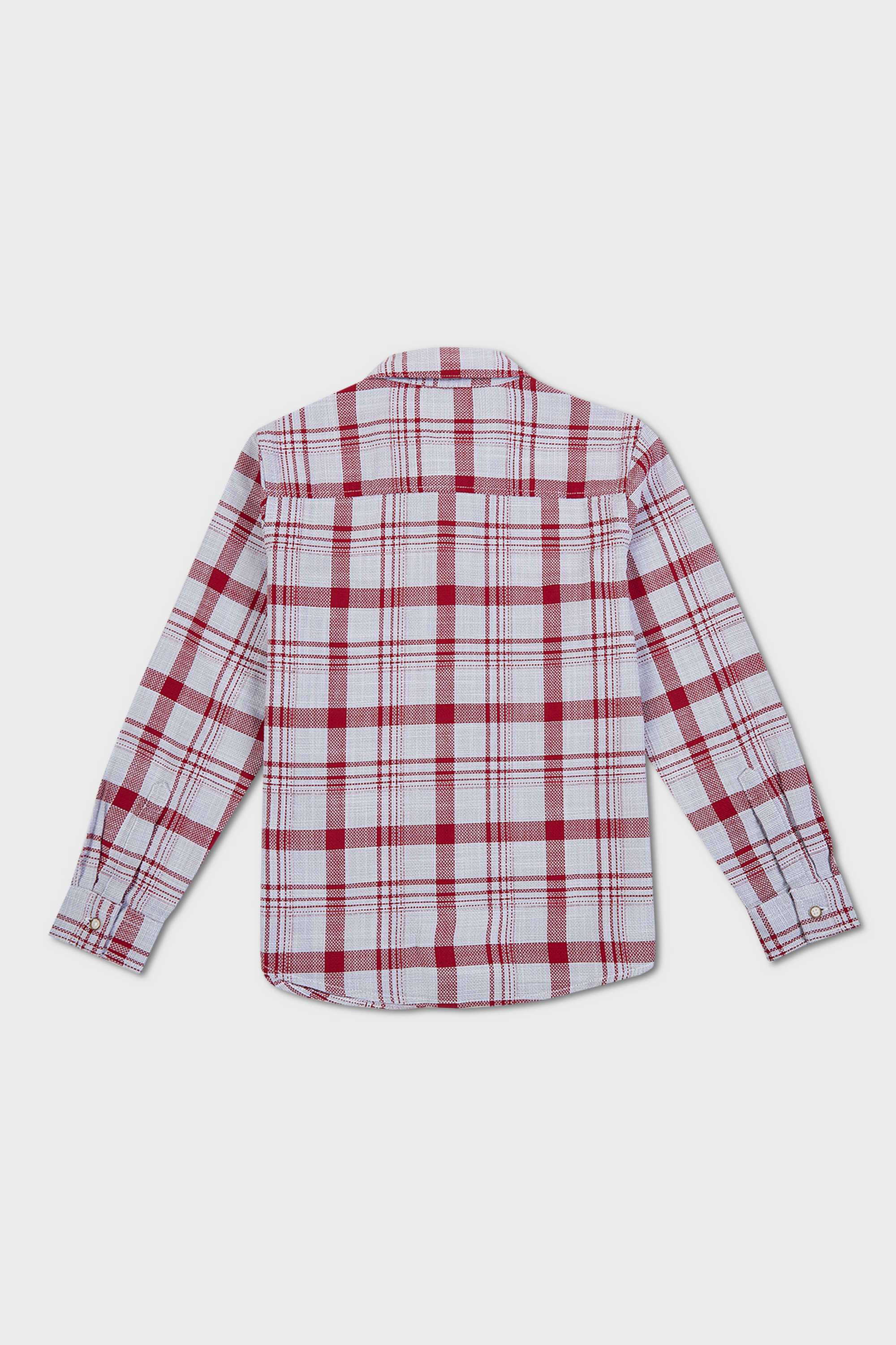 Checks-Cotton-Collared-Boy-s-Shirt
