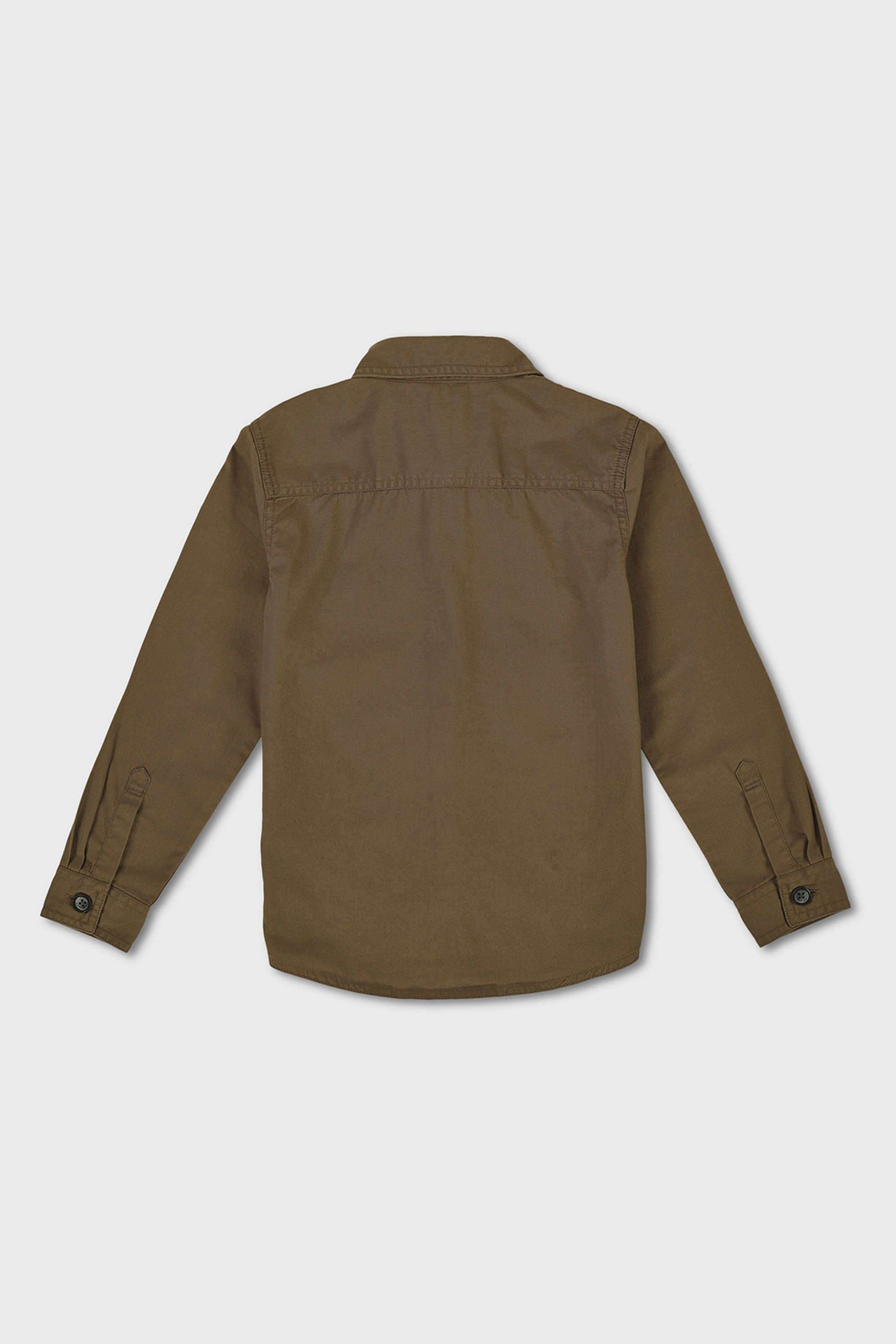 Solid-Cotton-Collared-Boy-s-Shirt