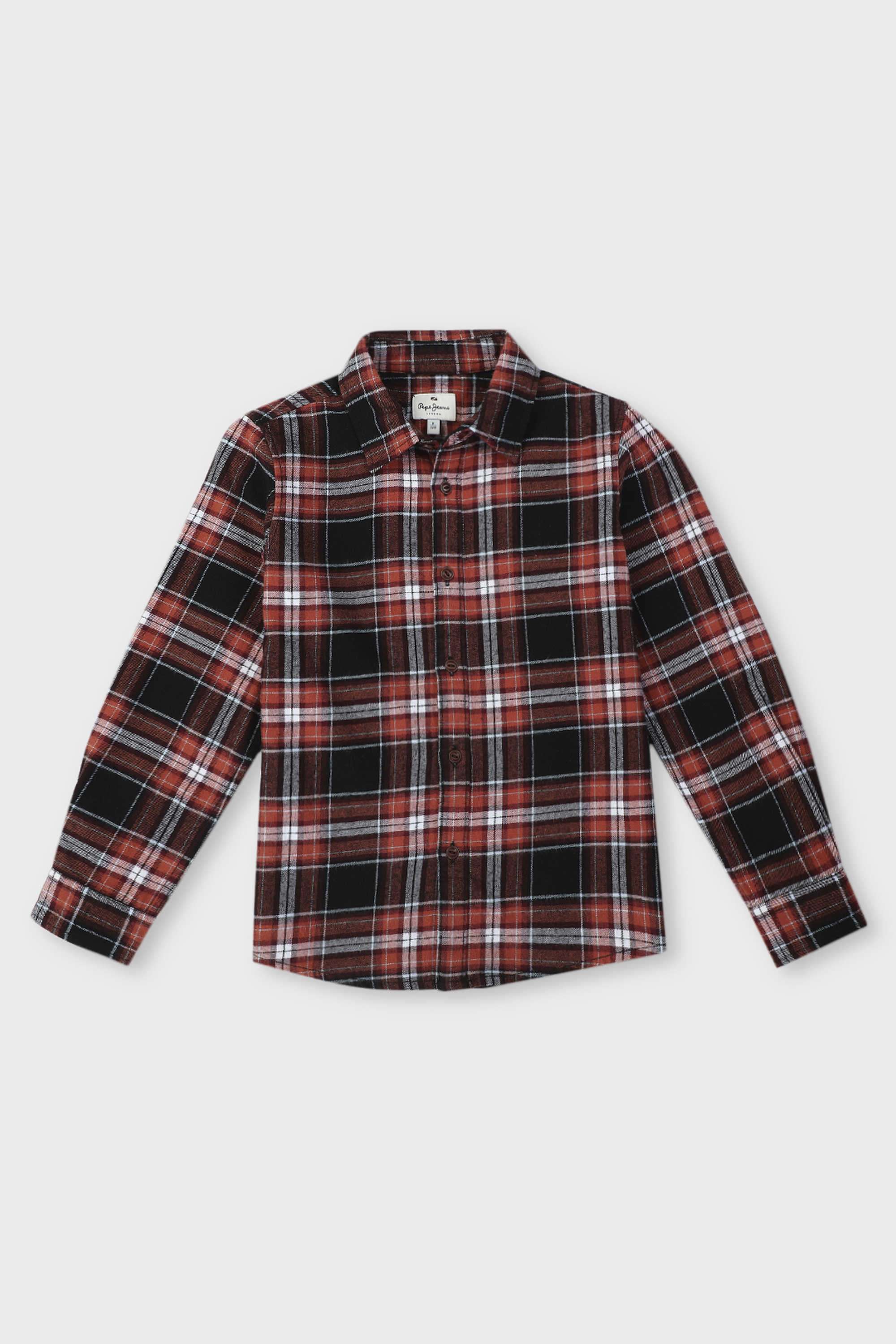 Checks-Cotton-Collared-Boy-s-Shirt