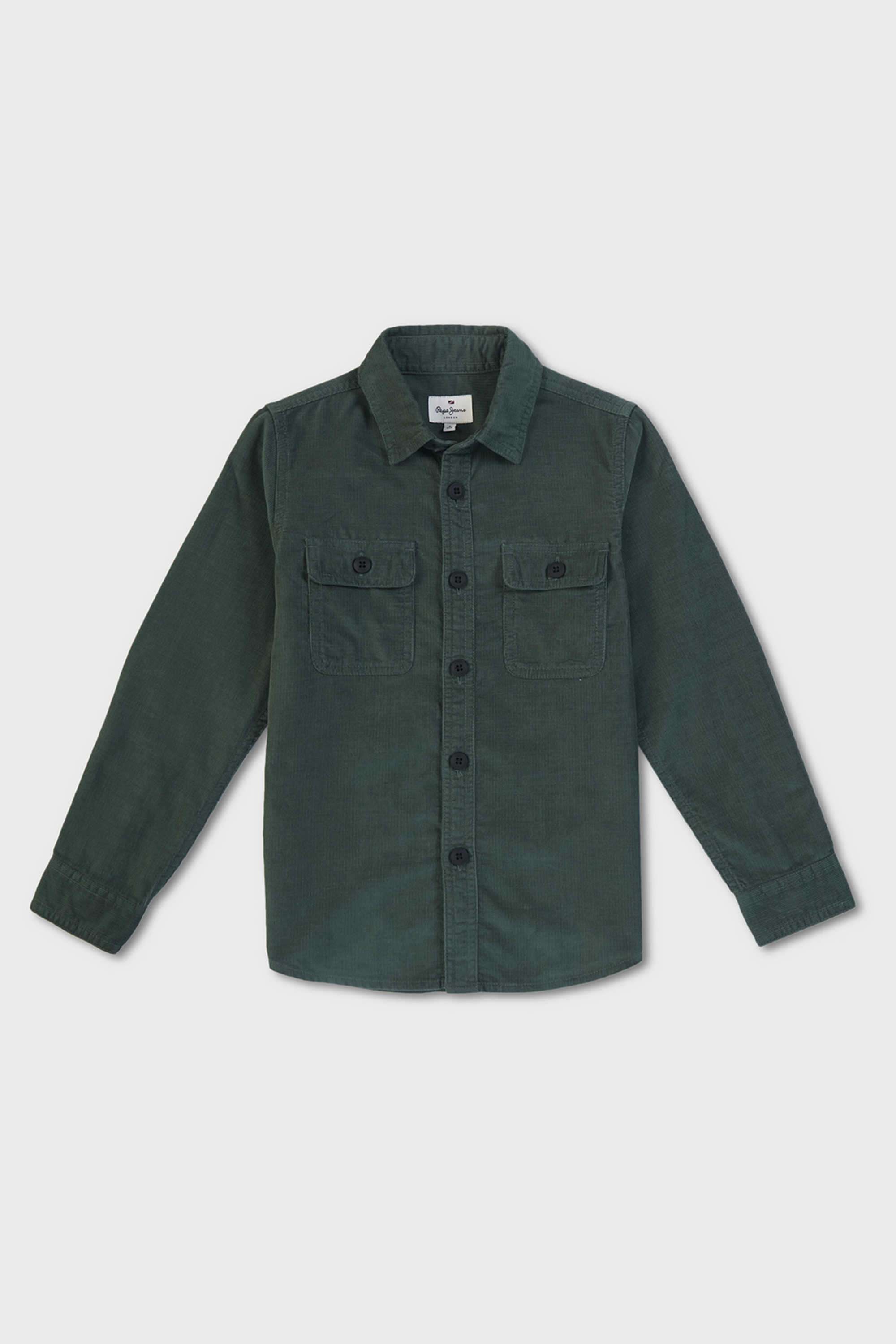 Solid-Cotton-Collared-Boy-s-Shirt