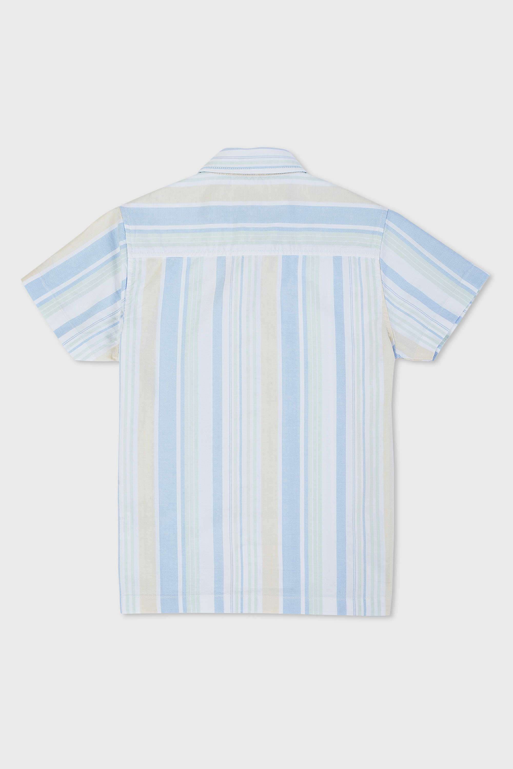 Stripes-Cotton-Collared-Boy-s-Shirt