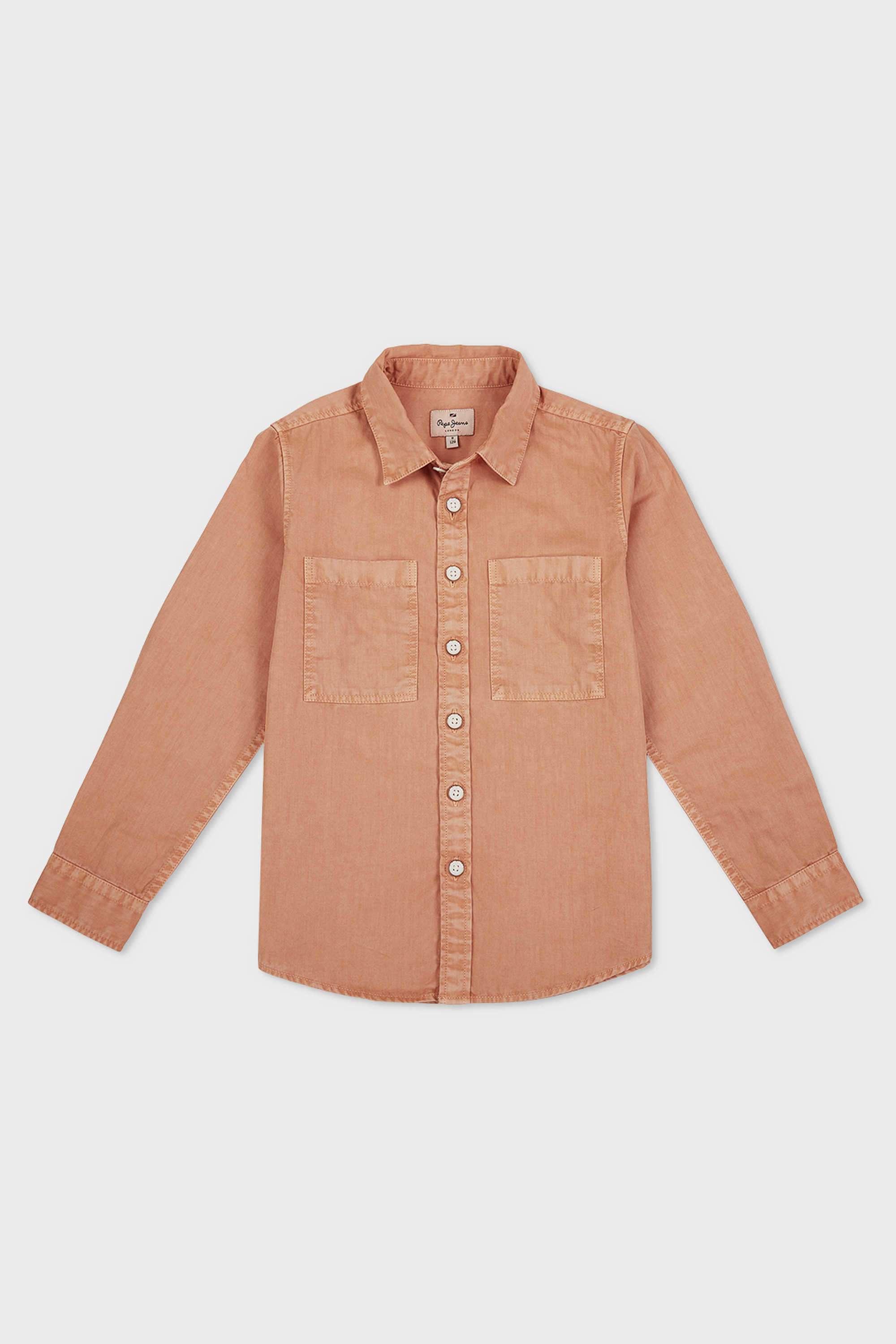 Solid-Cotton-Collared-Boy-s-Shirt
