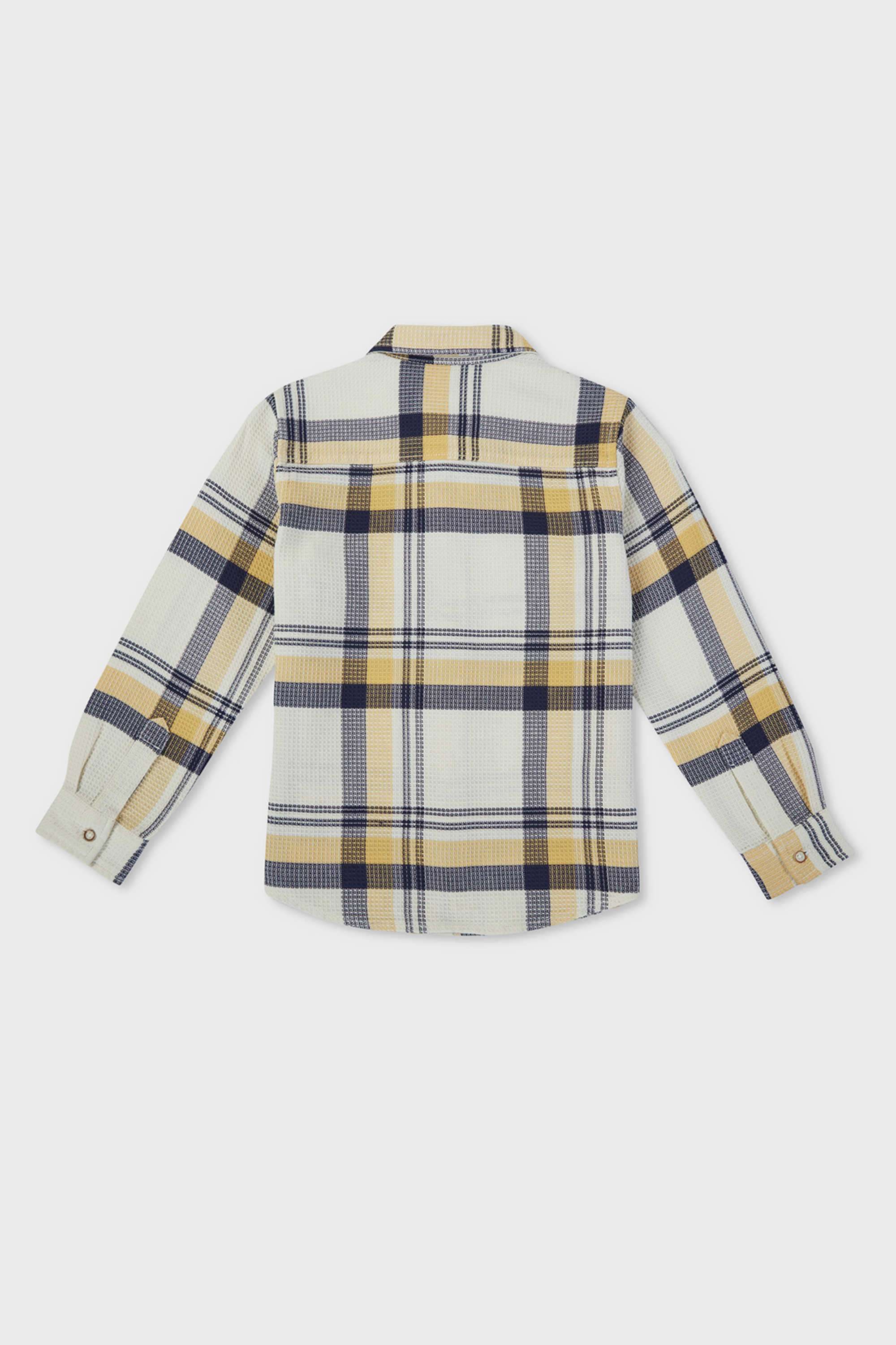 Checks-Cotton-Collared-Boy-s-Shirt