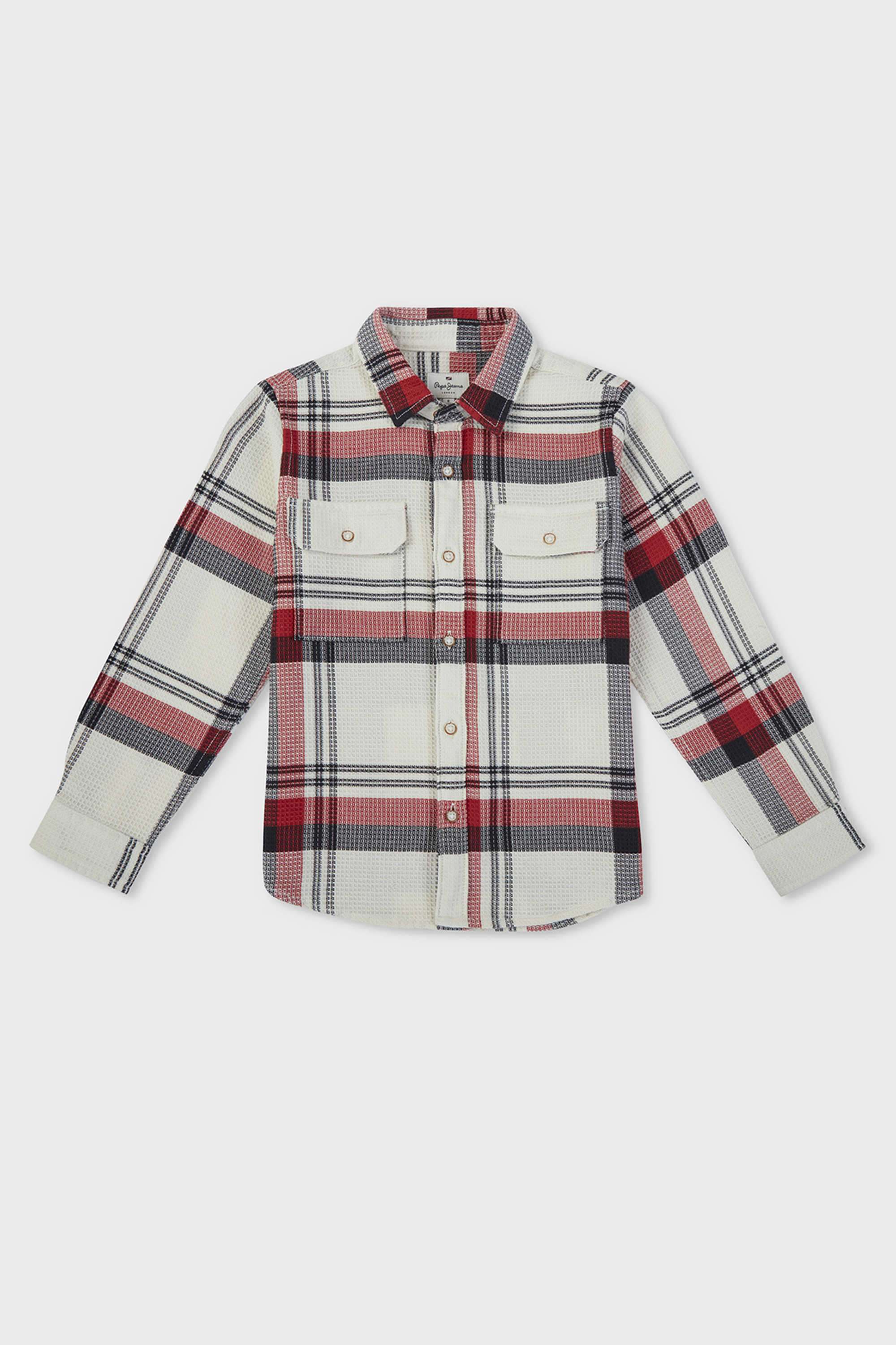 Checks-Cotton-Collared-Boy-s-Shirt