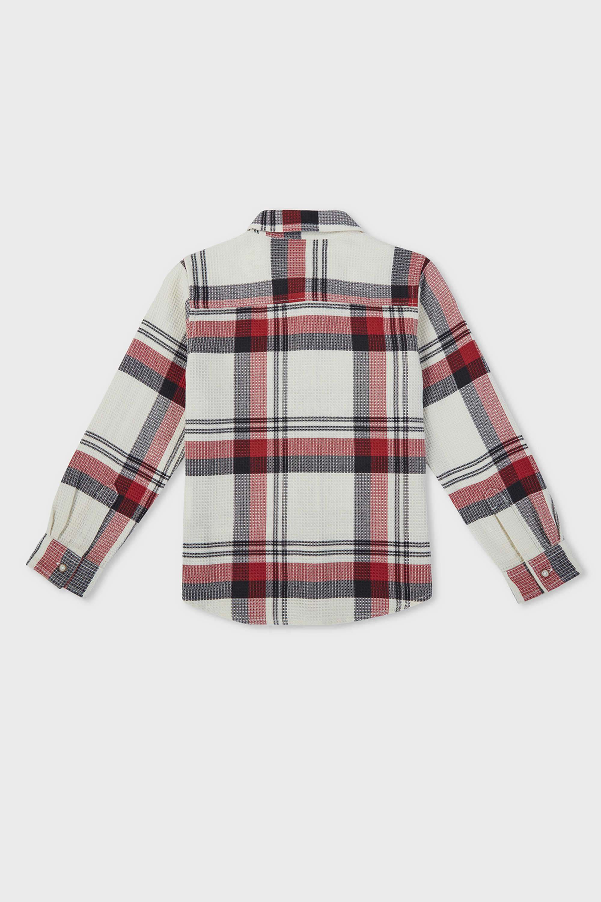 Checks-Cotton-Collared-Boy-s-Shirt