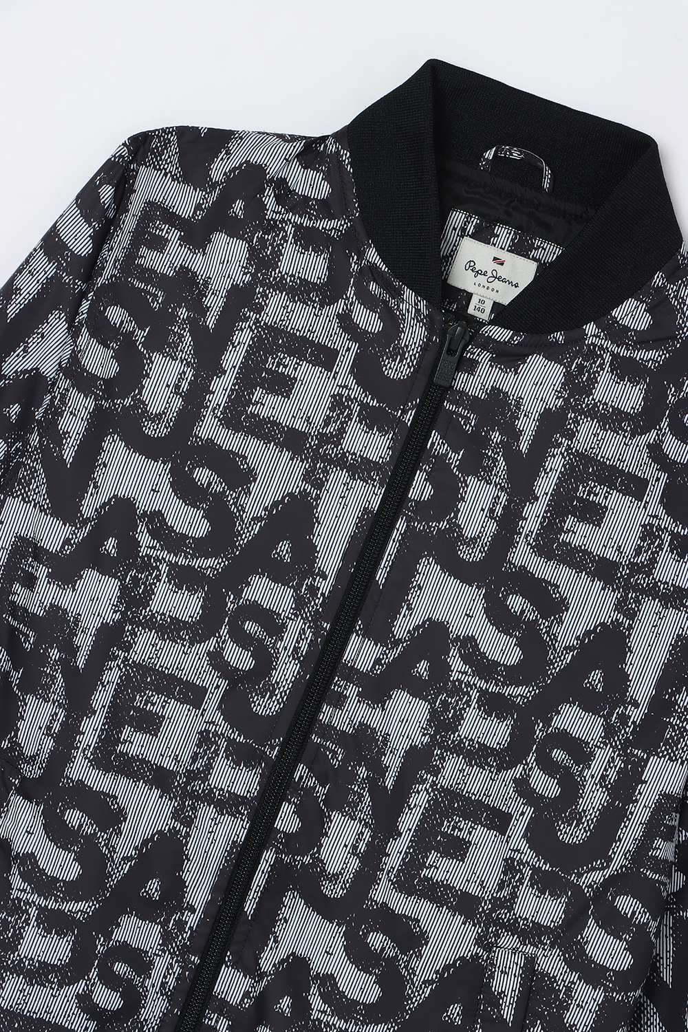 Solid-Blended-Fabric-Collared-Boys-Jacket