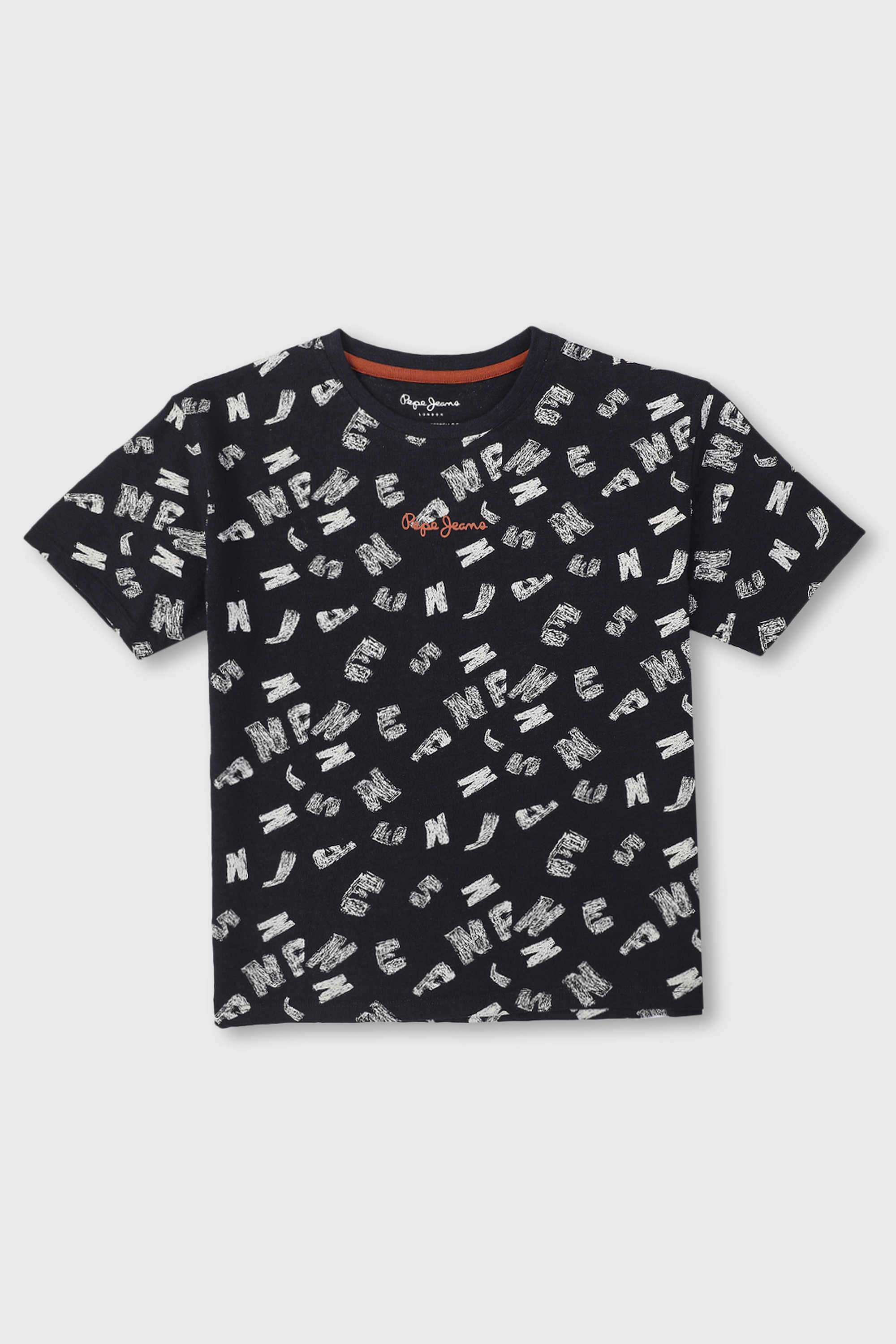 Printed-Cotton-Round-Neck-Boy-s-T-Shirt
