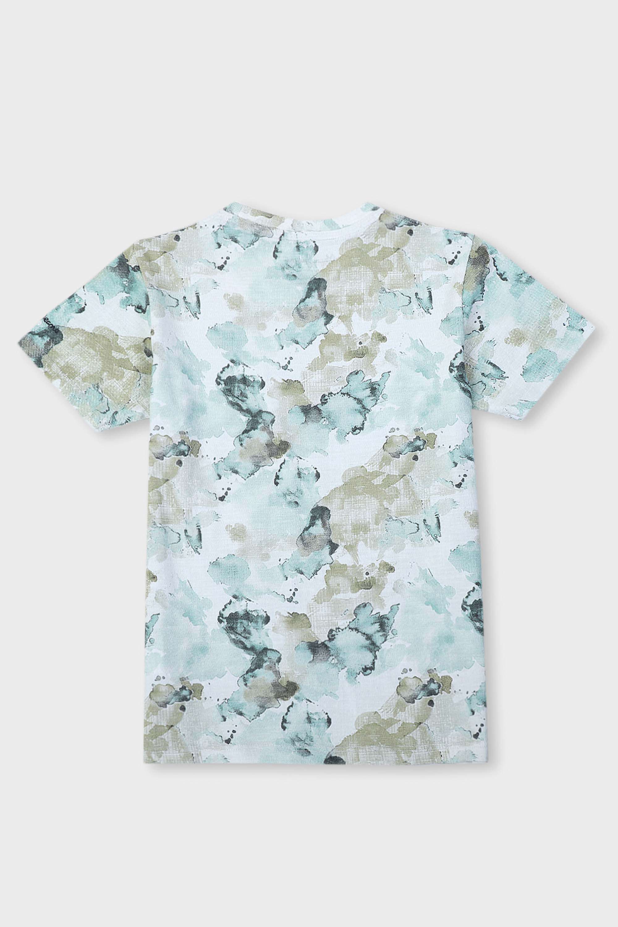 Printed-Cotton-Round-Neck-Boys-T-Shirt