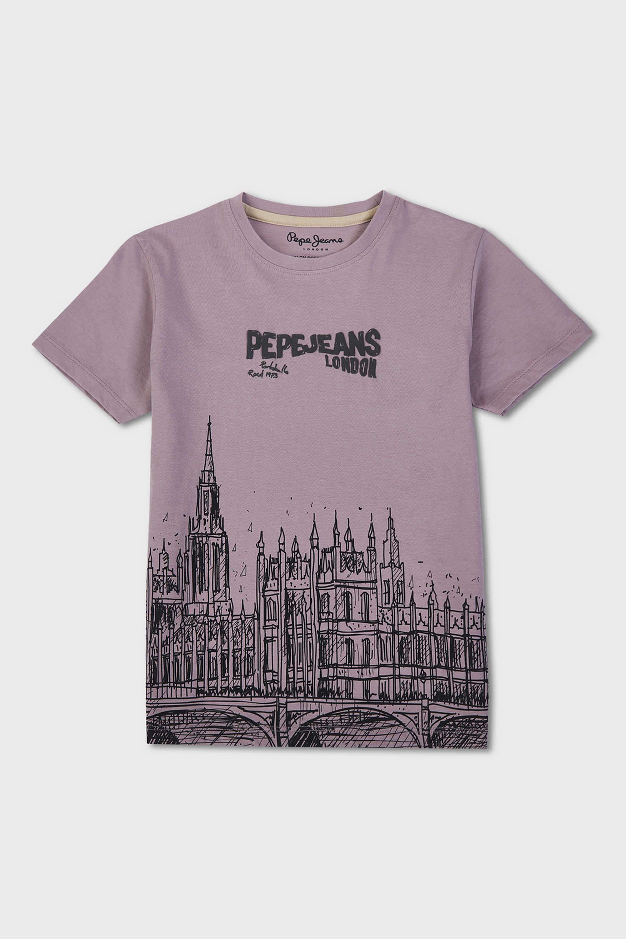 Graphic-Print-Cotton-Round-Neck-Boy-s-T-Shirt