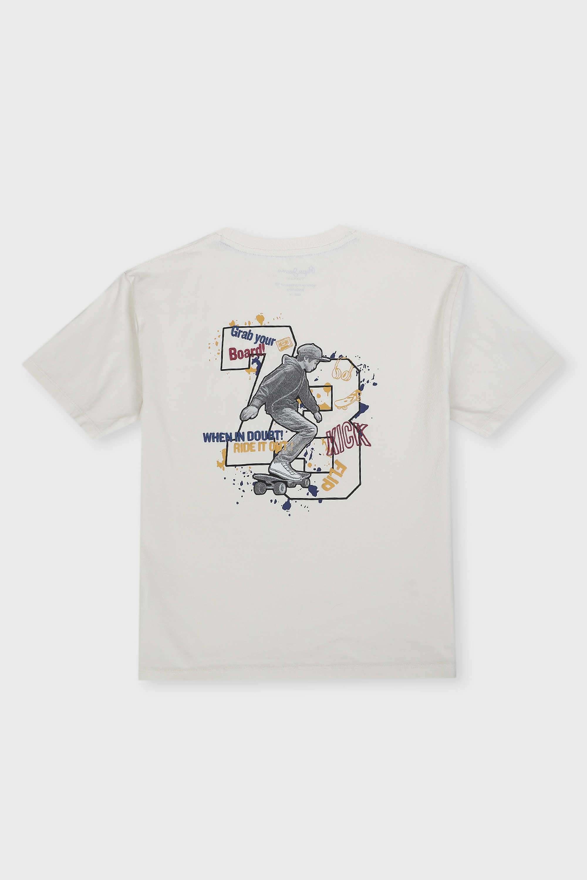 Graphic-Print-Cotton-Round-Neck-Boy-s-T-Shirt