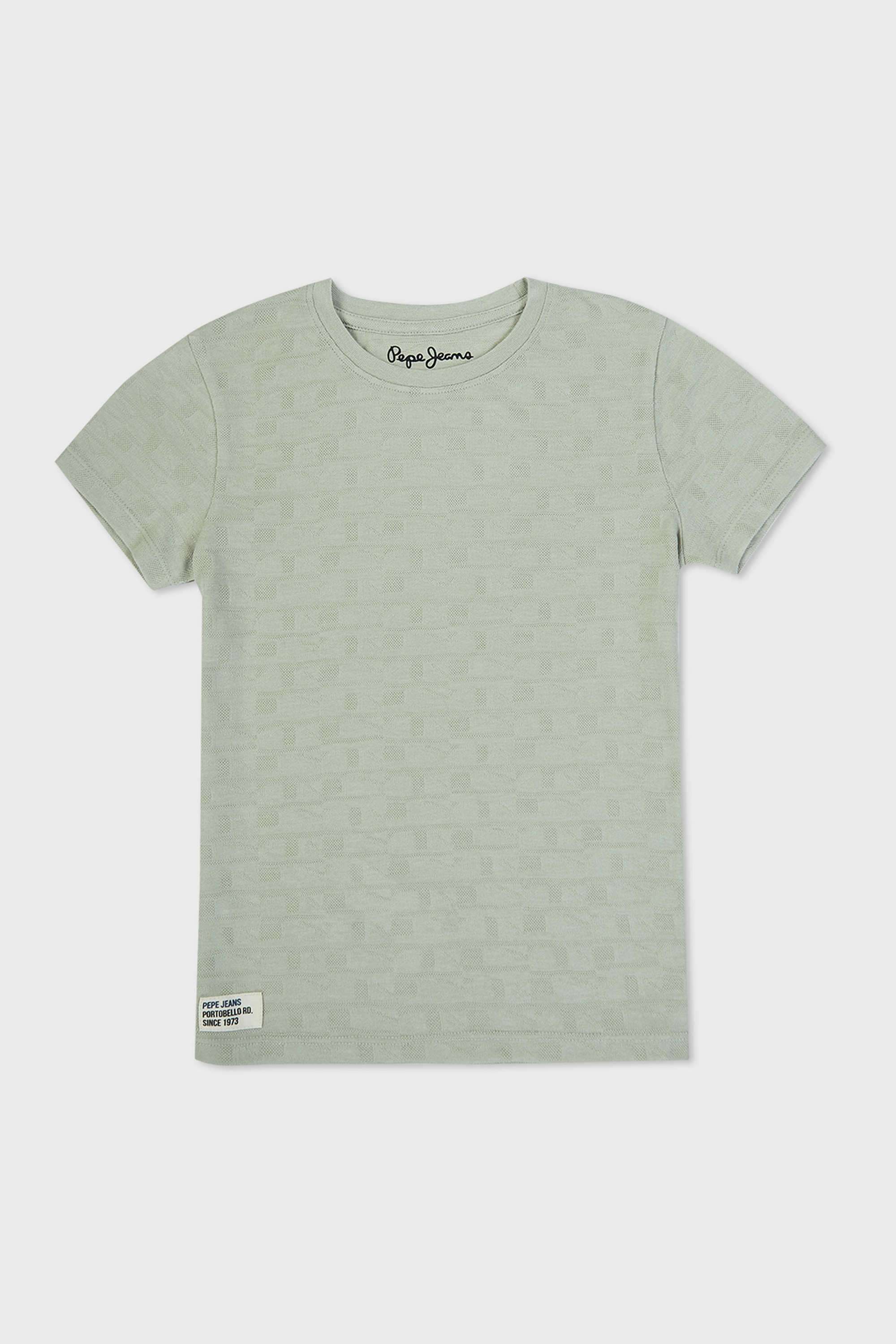 Printed-Blended-Fabric-Round-Neck-Boy-s-T-Shirt