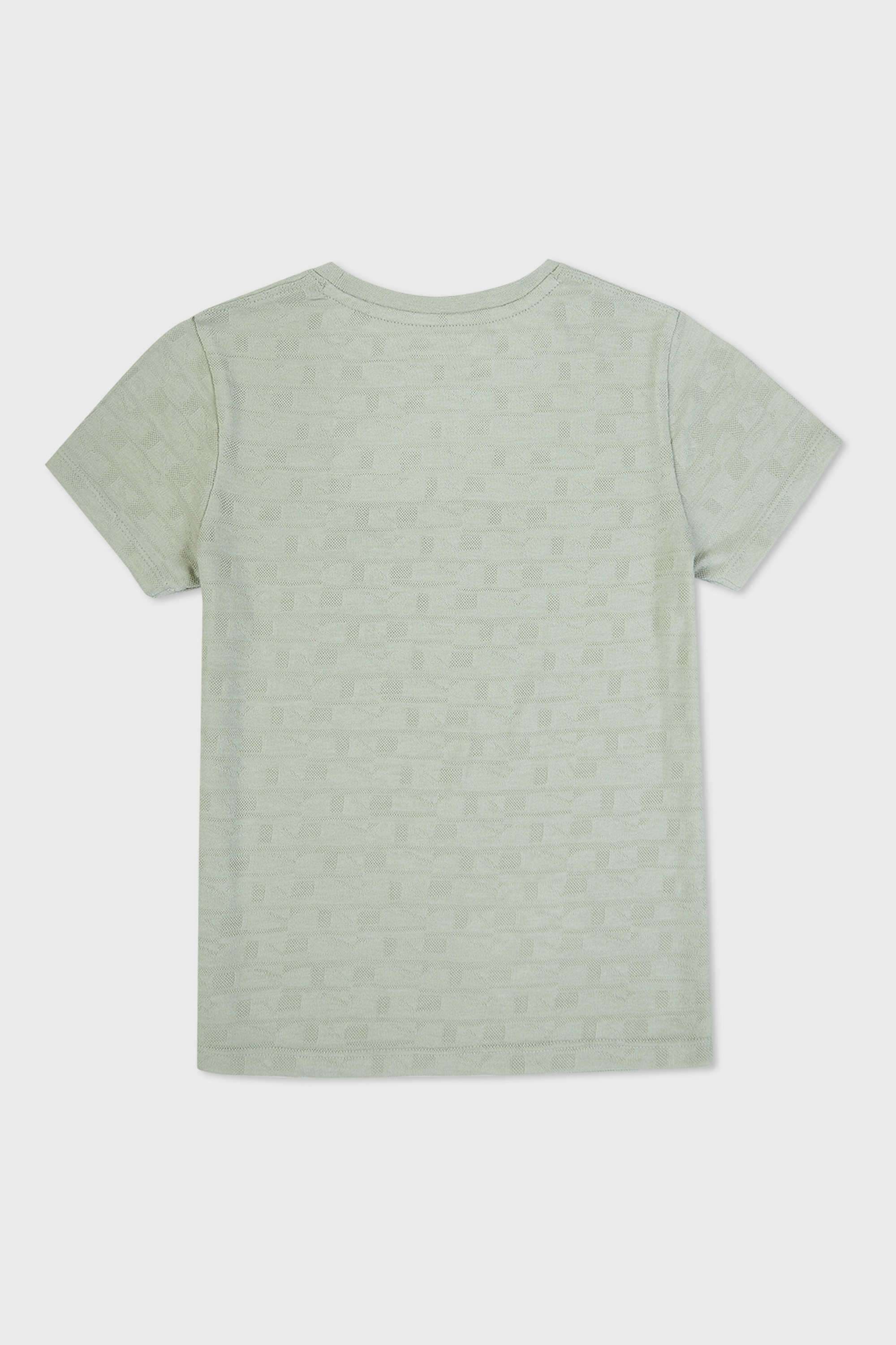 Printed-Blended-Fabric-Round-Neck-Boy-s-T-Shirt