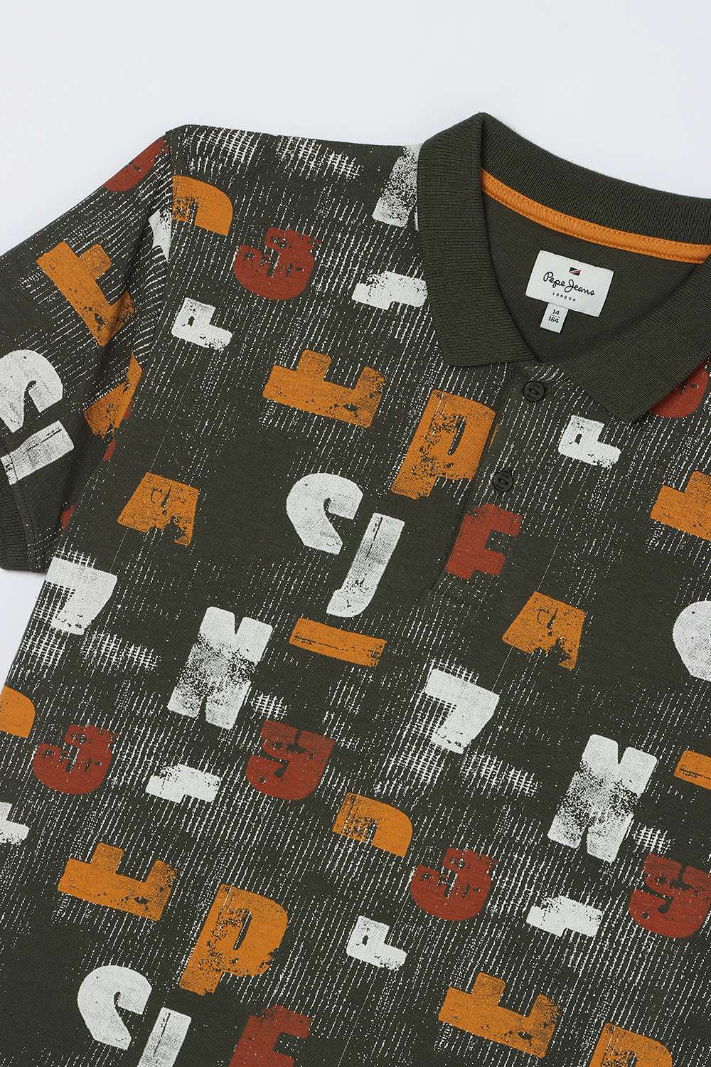 Solid-Blended-Fabric-Polo-Boys-T-Shirt