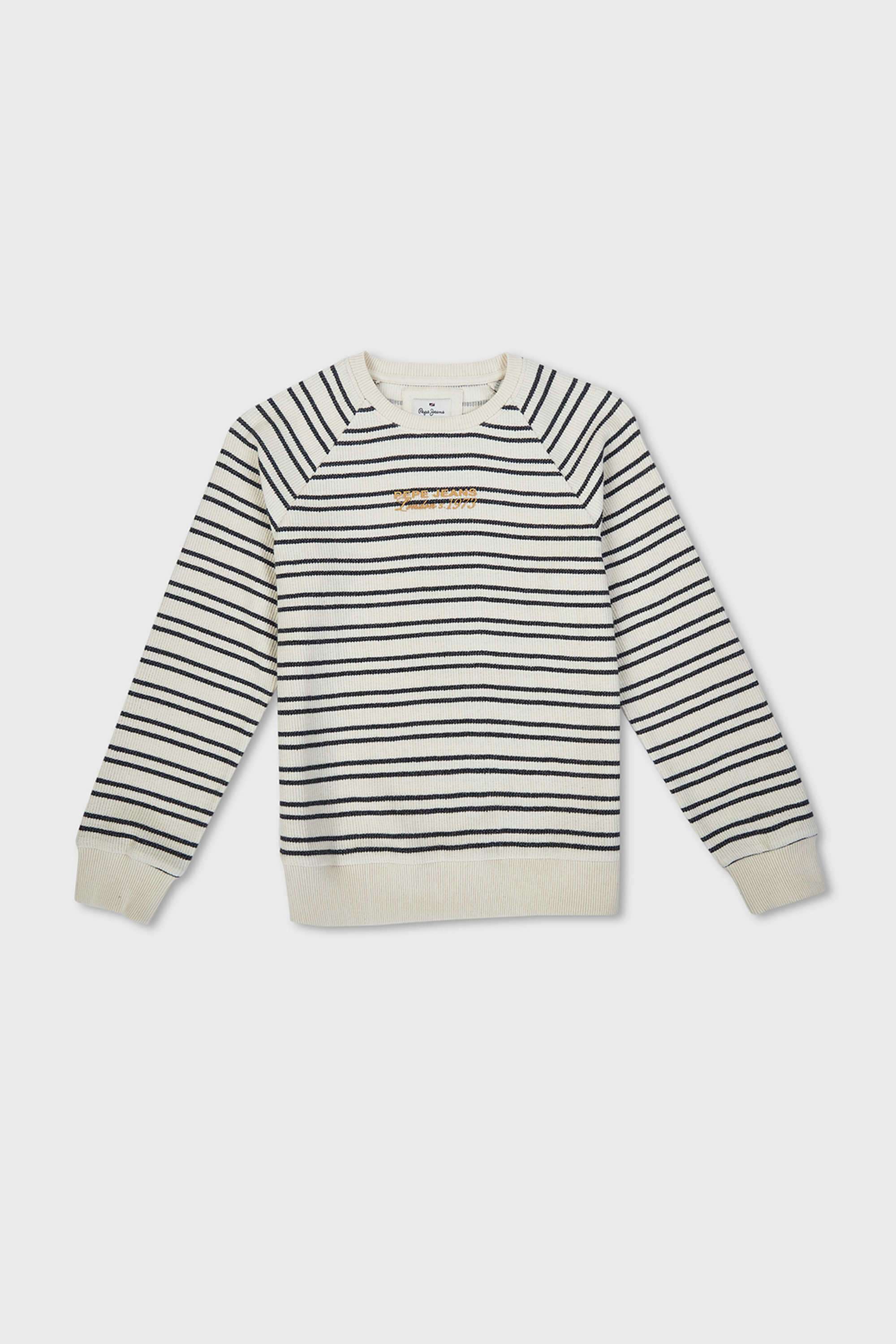 Stripes-Cotton-Round-Neck-Boy-s-Sweatshirt