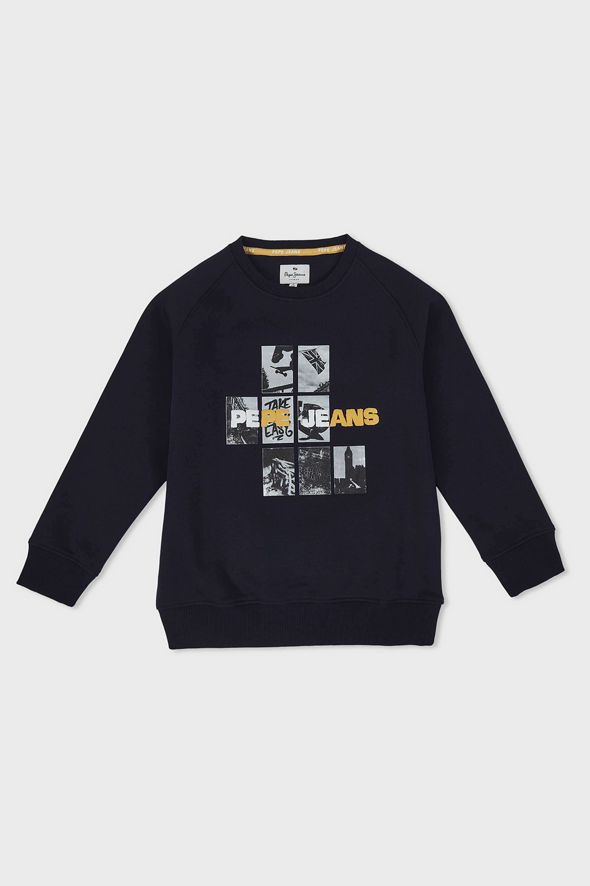 Graphic-Print-Cotton-Blend-Round-Neck-Boy-s-Sweatshirt